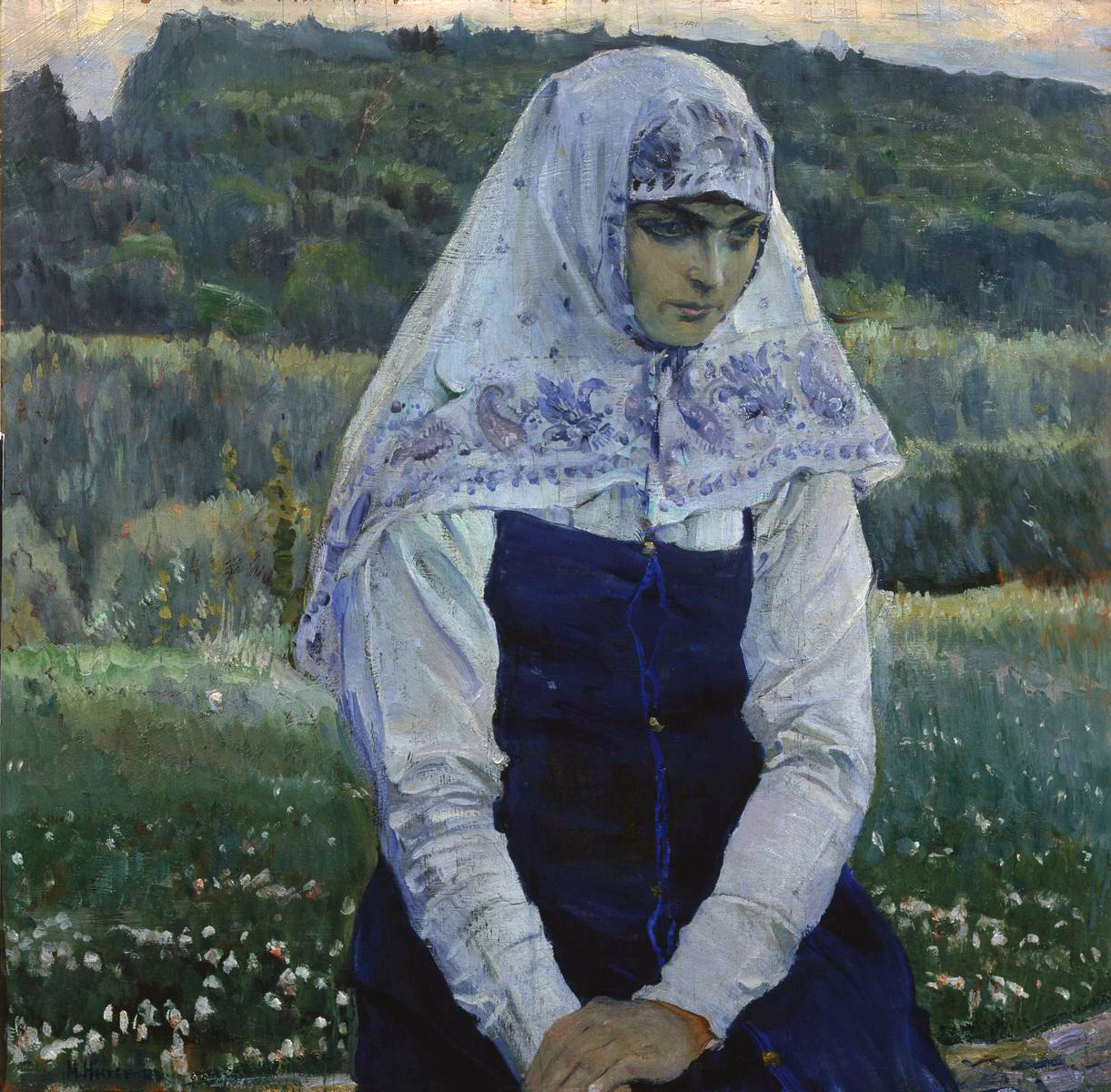 Нестеров М.. Христова невеста. 1913