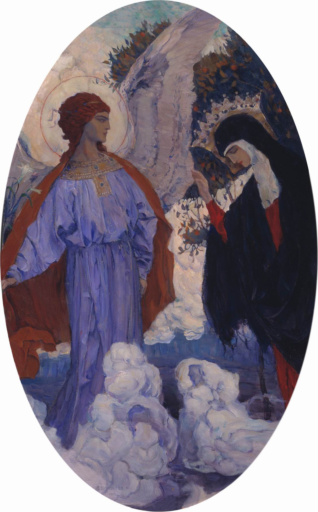 Нестеров М.. Благовещение. 1914