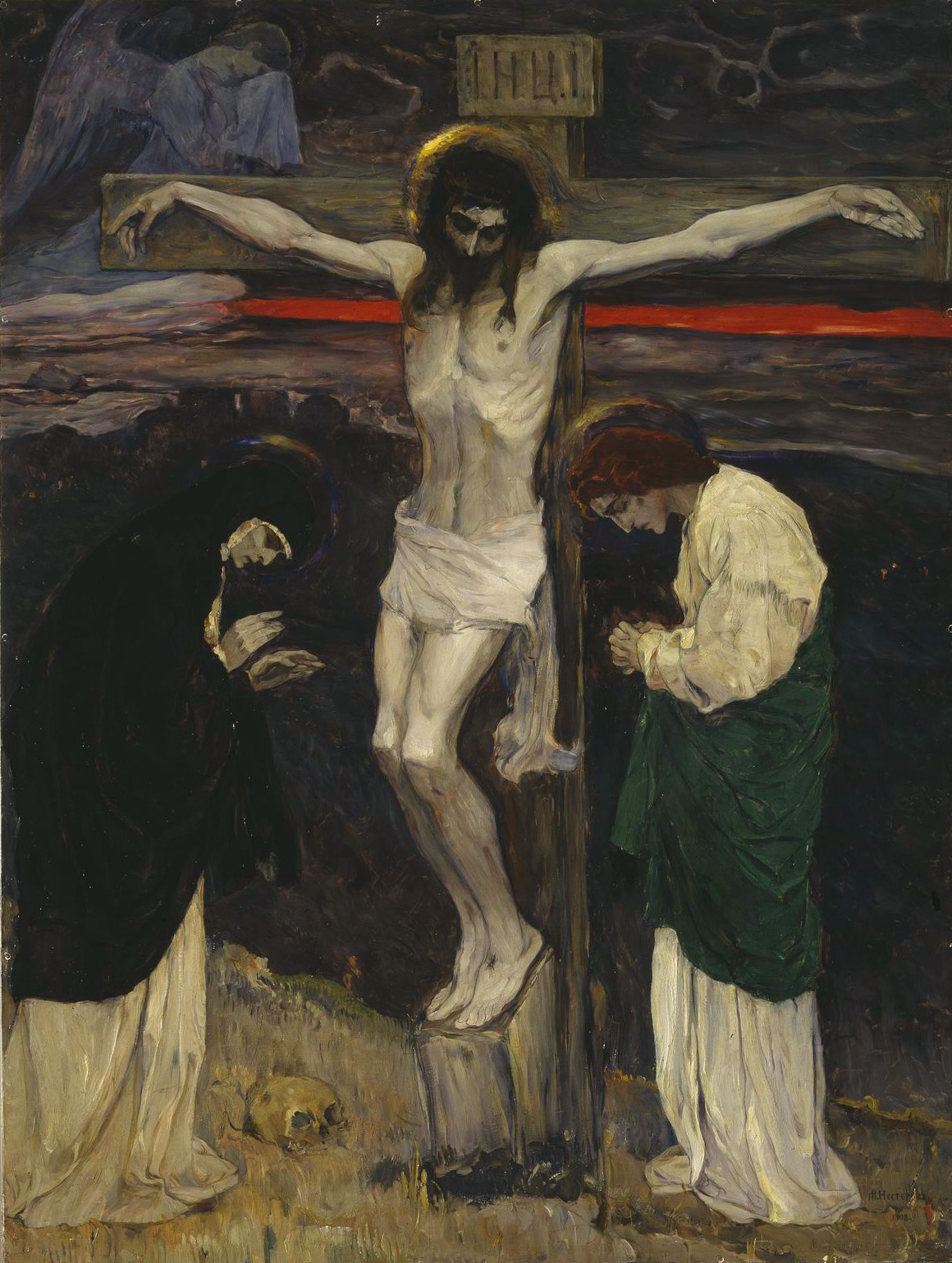 Нестеров М.. Распятие. 1908