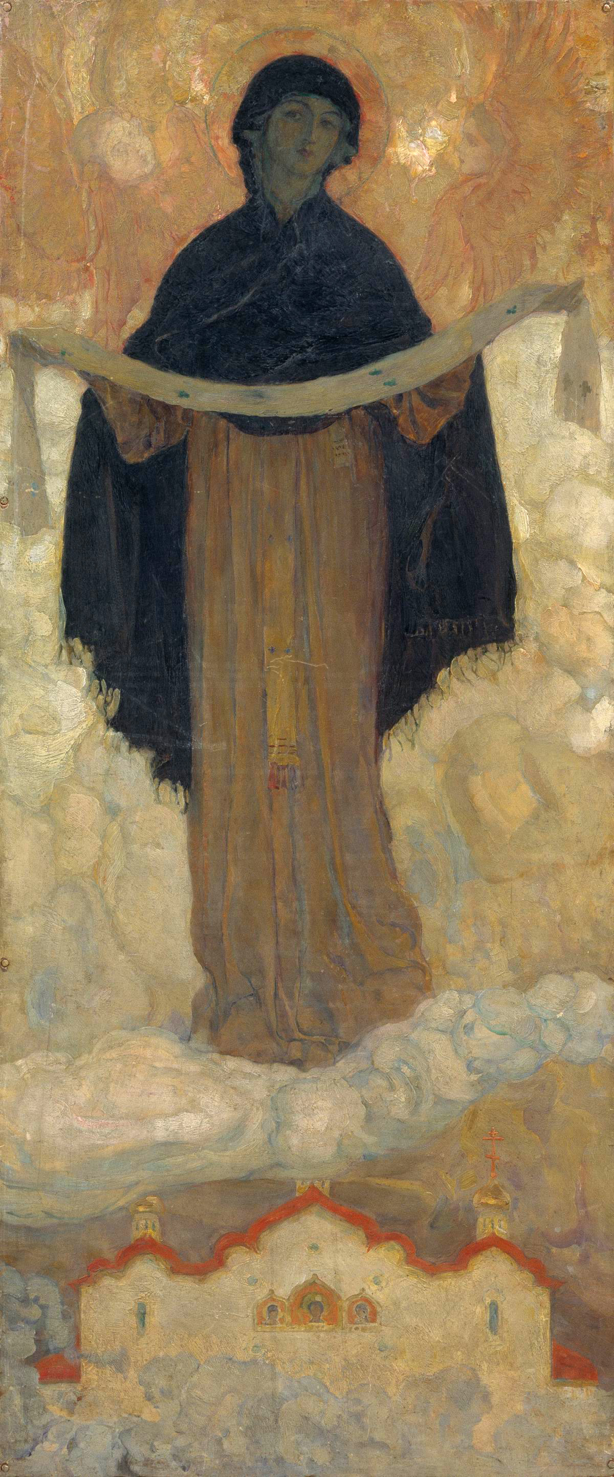 Нестеров М.. Покров Богородицы. 1910-е