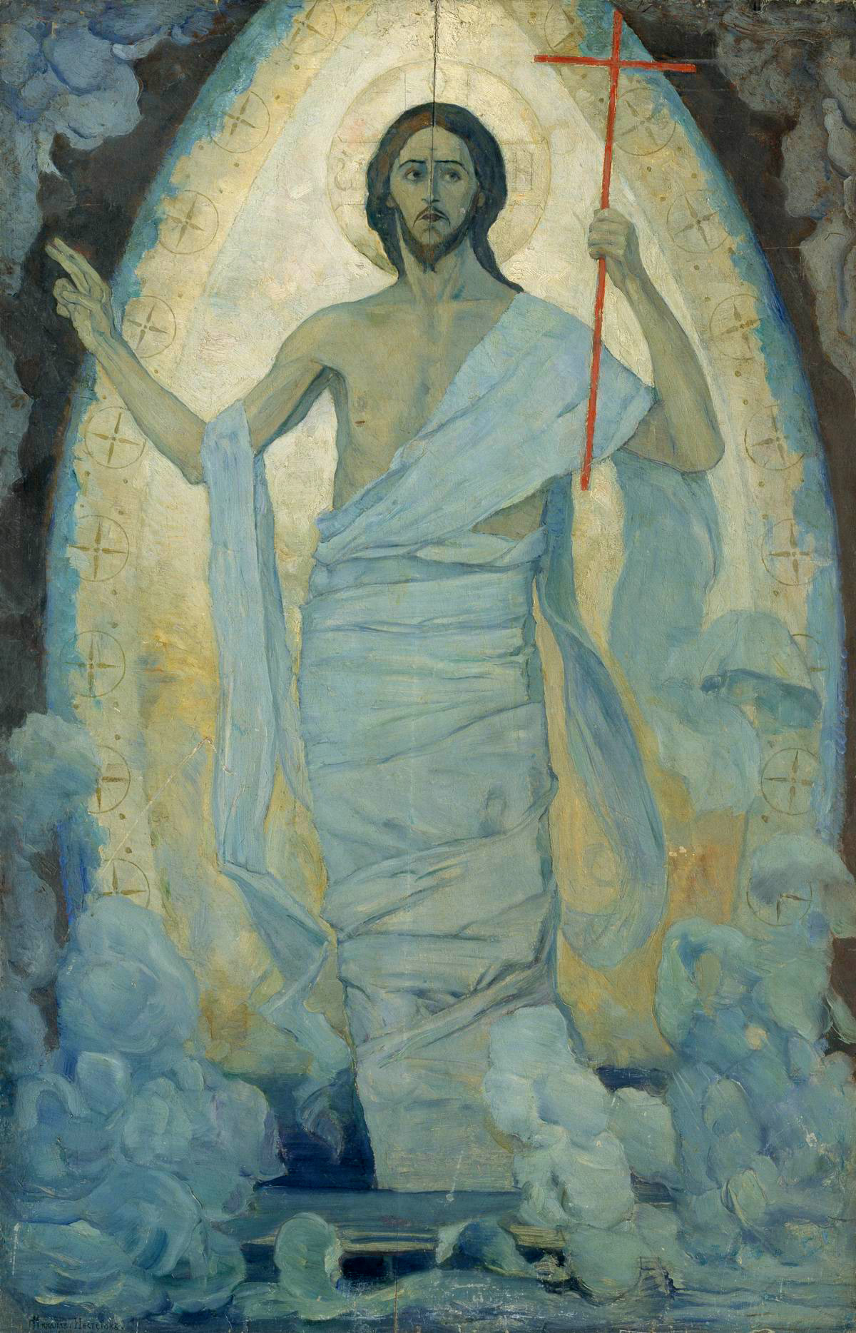 Нестеров М.. Воскресение Христа. 1922