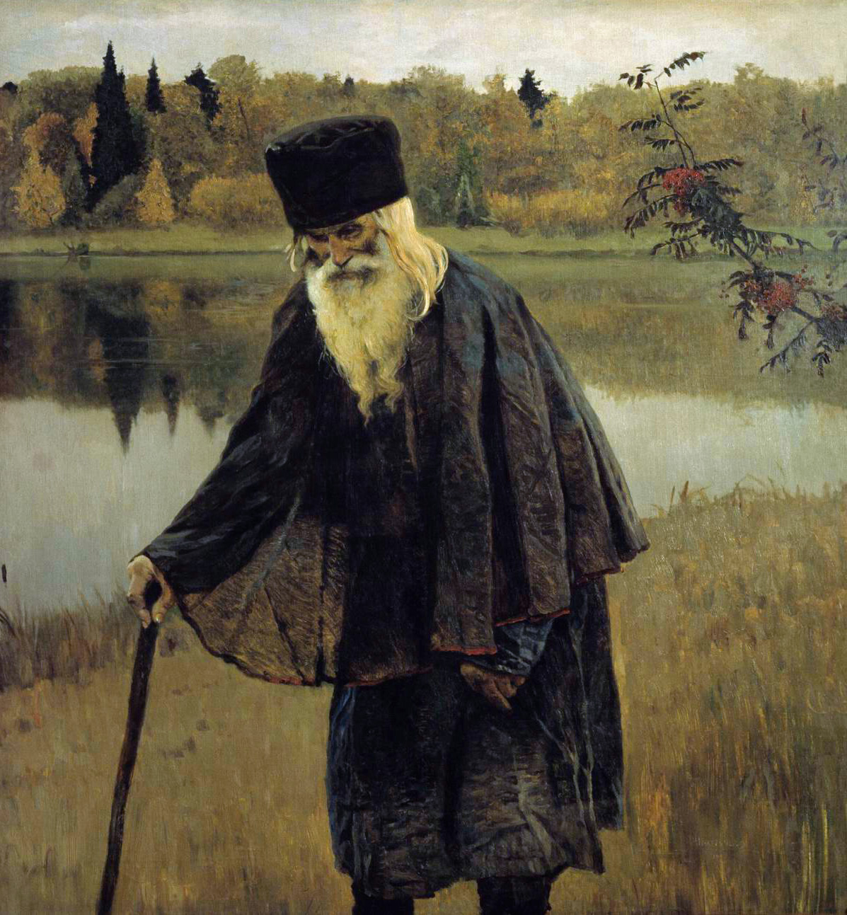 Нестеров М.. Пустынник. 1888