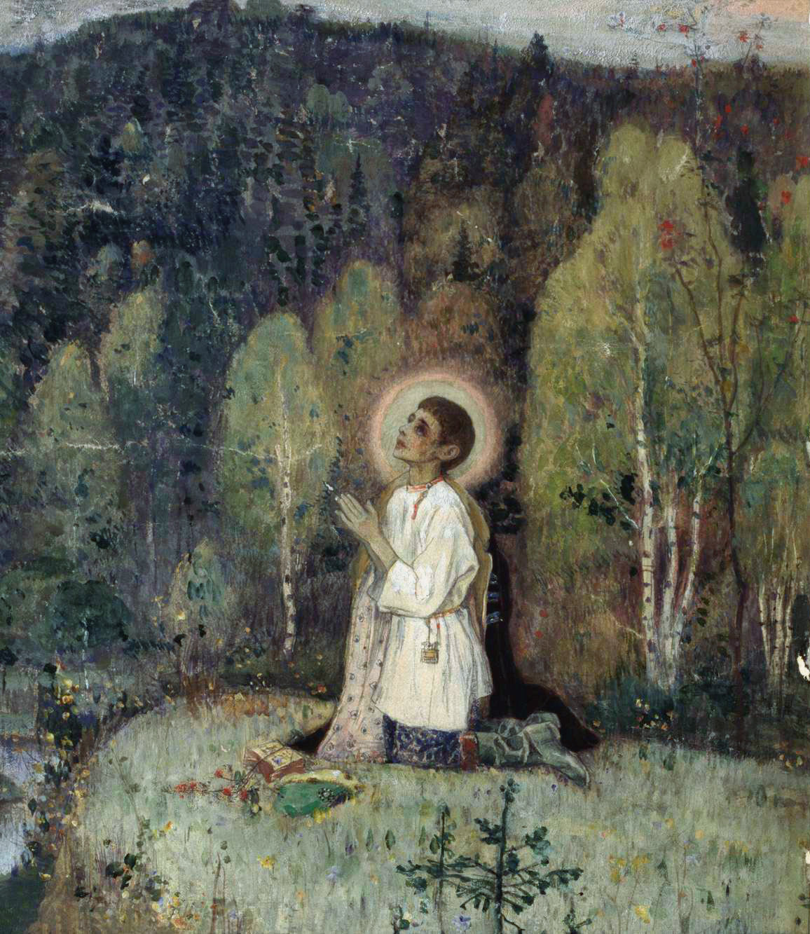 Нестеров М.. Отрок Варфоломей. 1889 (?)