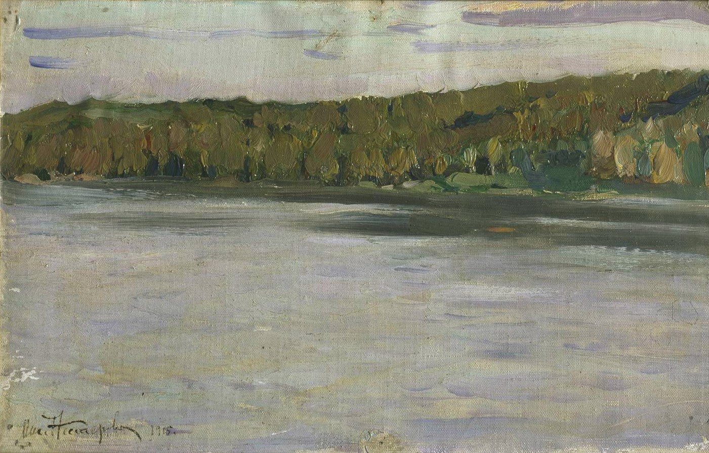 Нестеров М.. Река. 1915