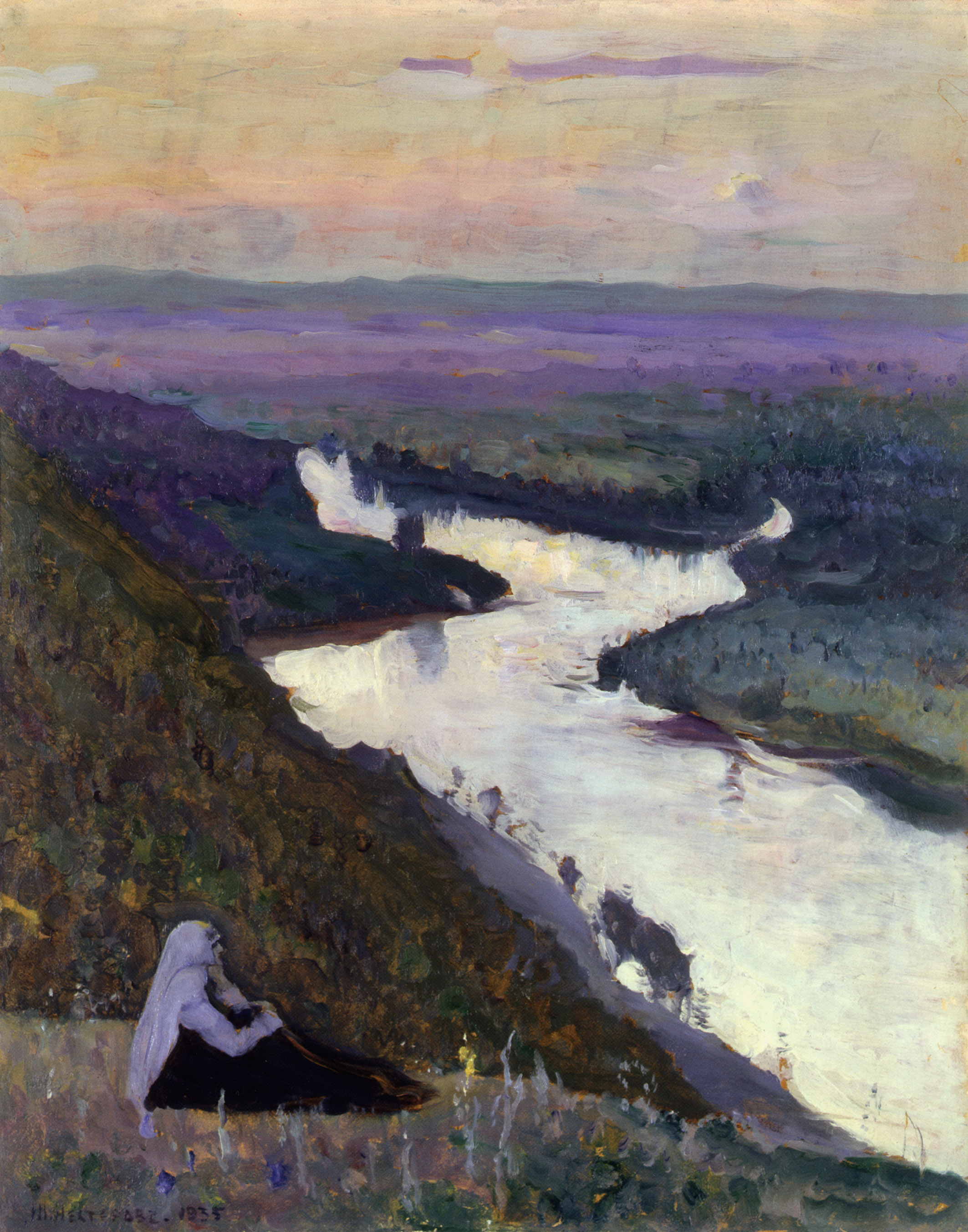 Нестеров М.. Река Уфимка. 1935