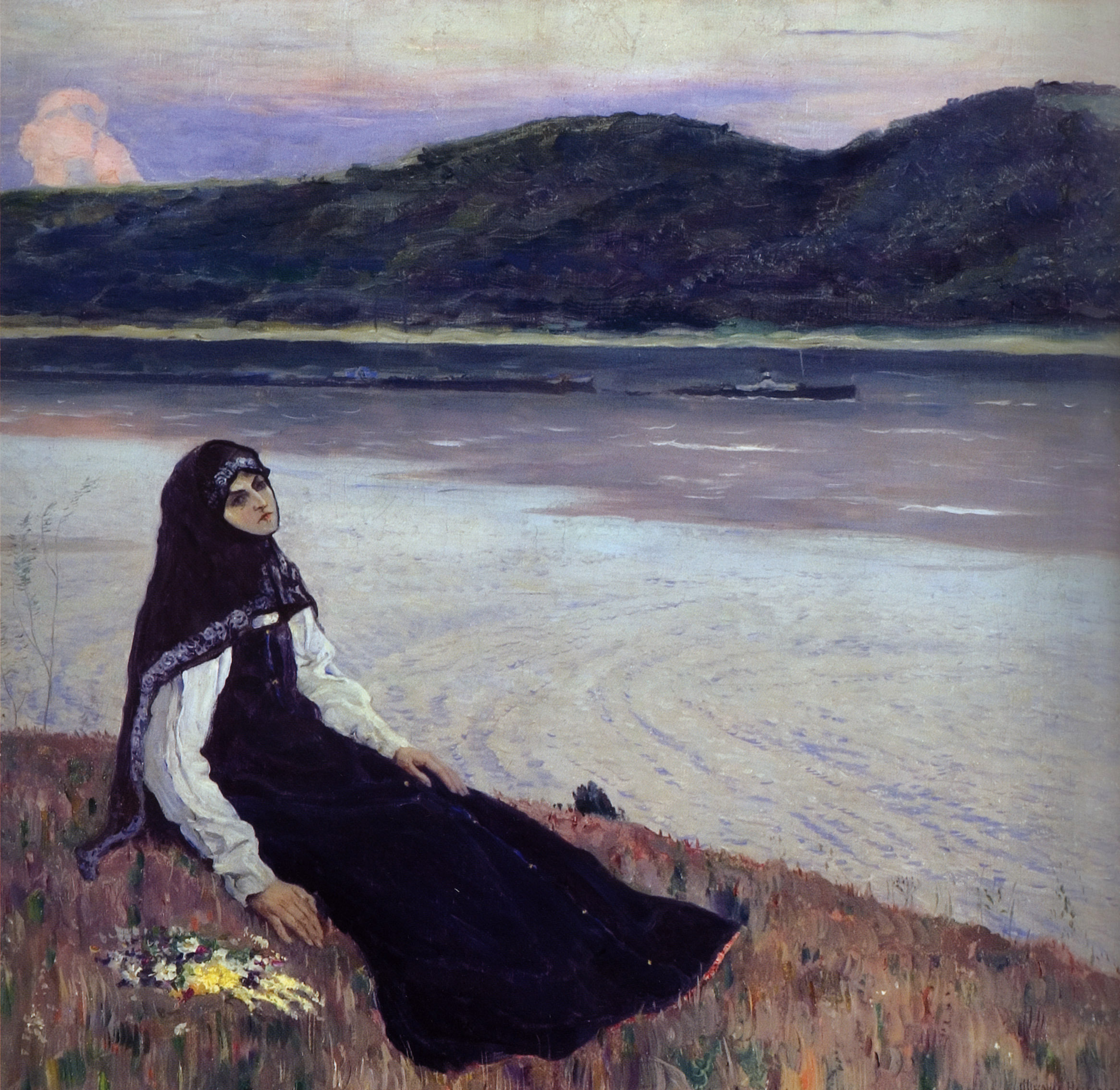 Нестеров М.. На Волге. 1922