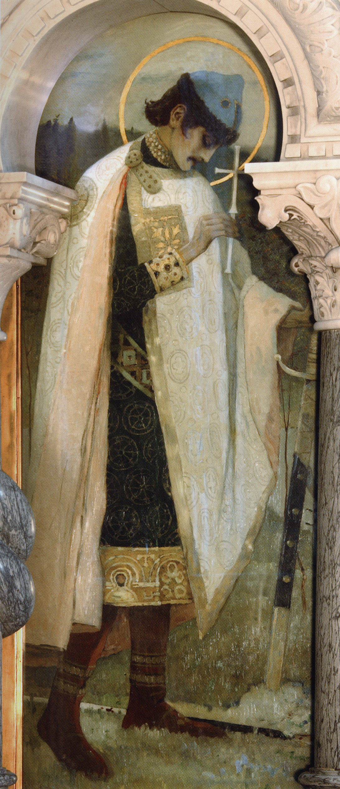Нестеров М.. Мученик Борис. 1892