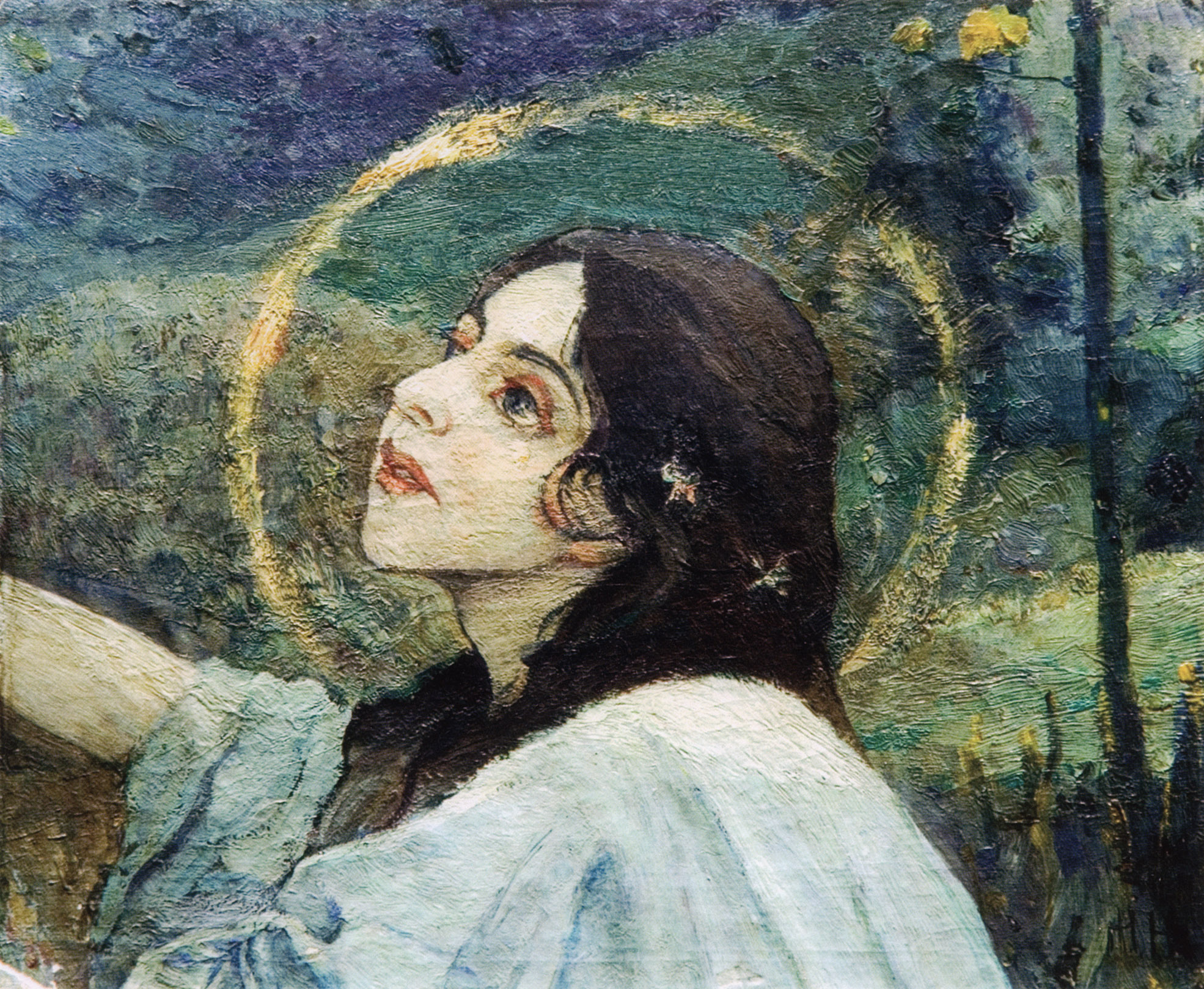 Нестеров М.. Голова великомученицы Варвары. 1895-1897; 1924