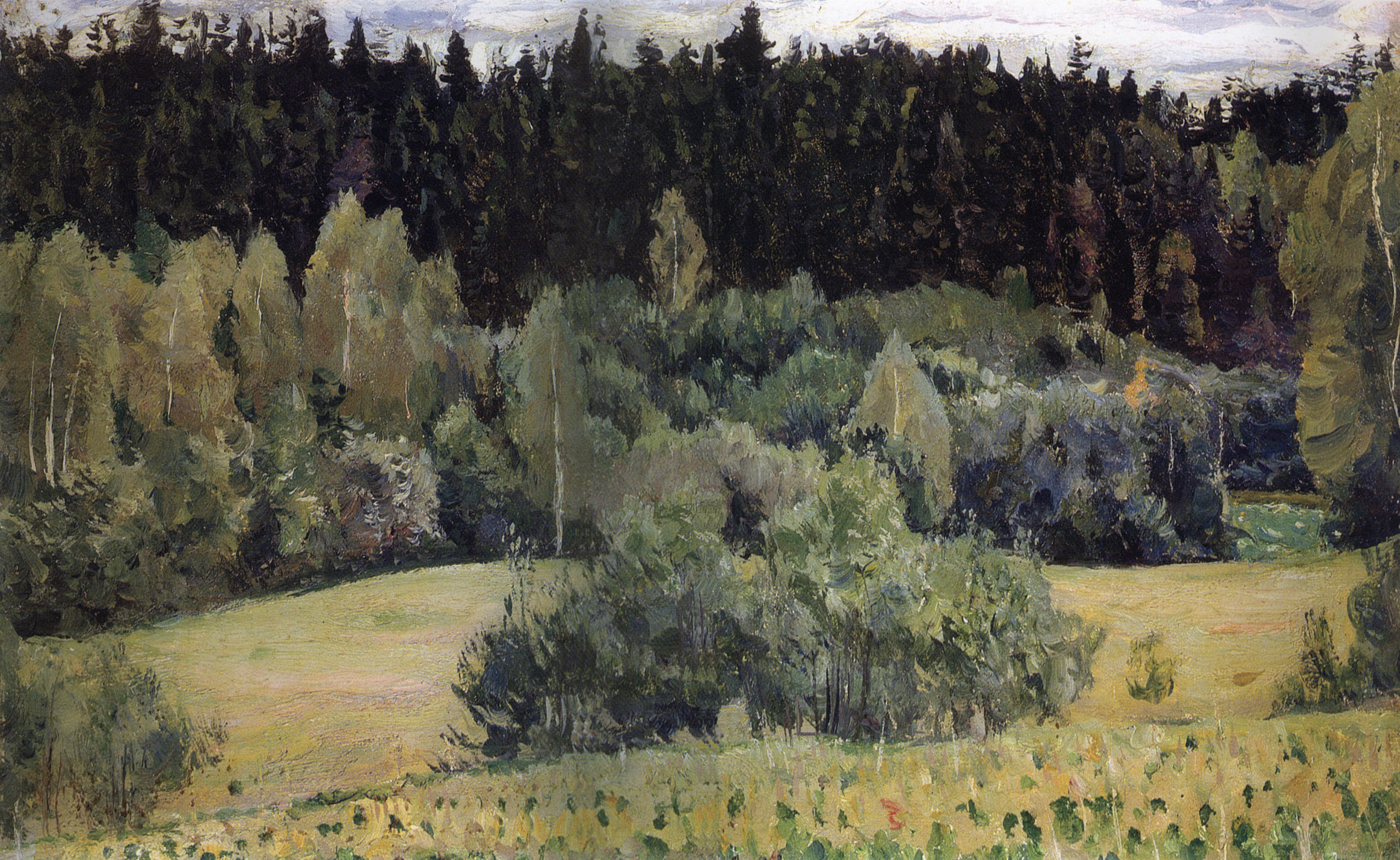 Нестеров М.. Пейзаж. 1917