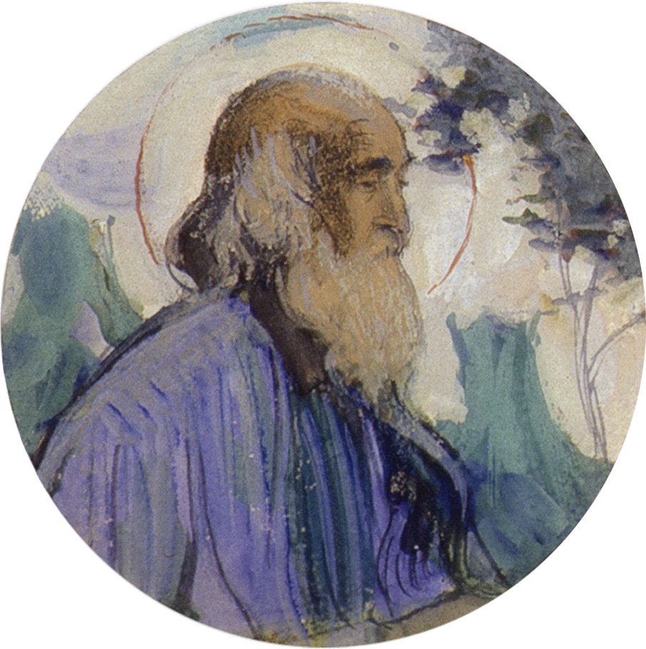 Нестеров М.. Евангелист Лука. 1913-1914