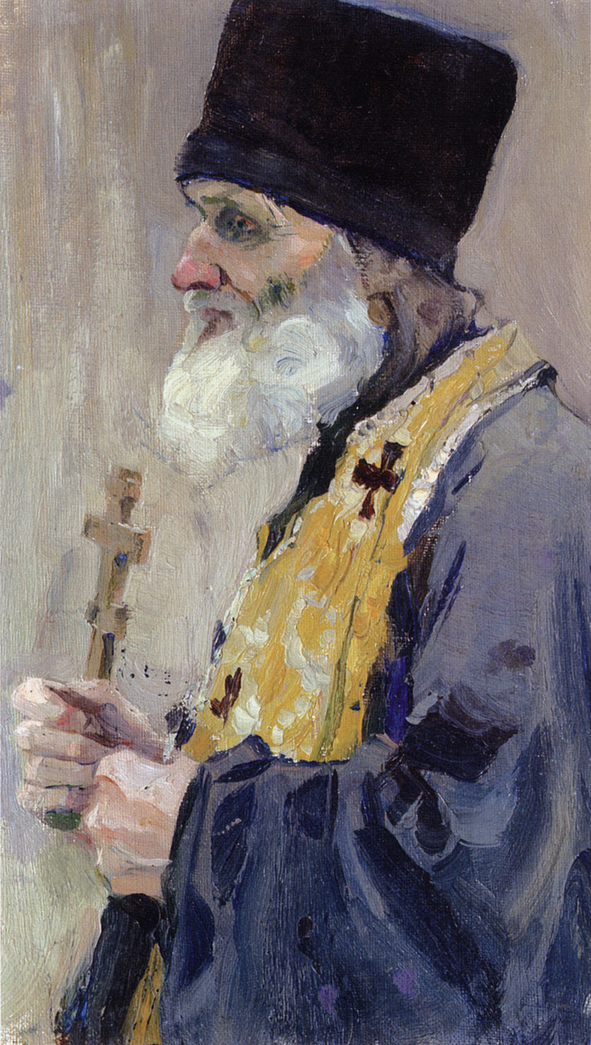 Нестеров М.. Священник. 1912