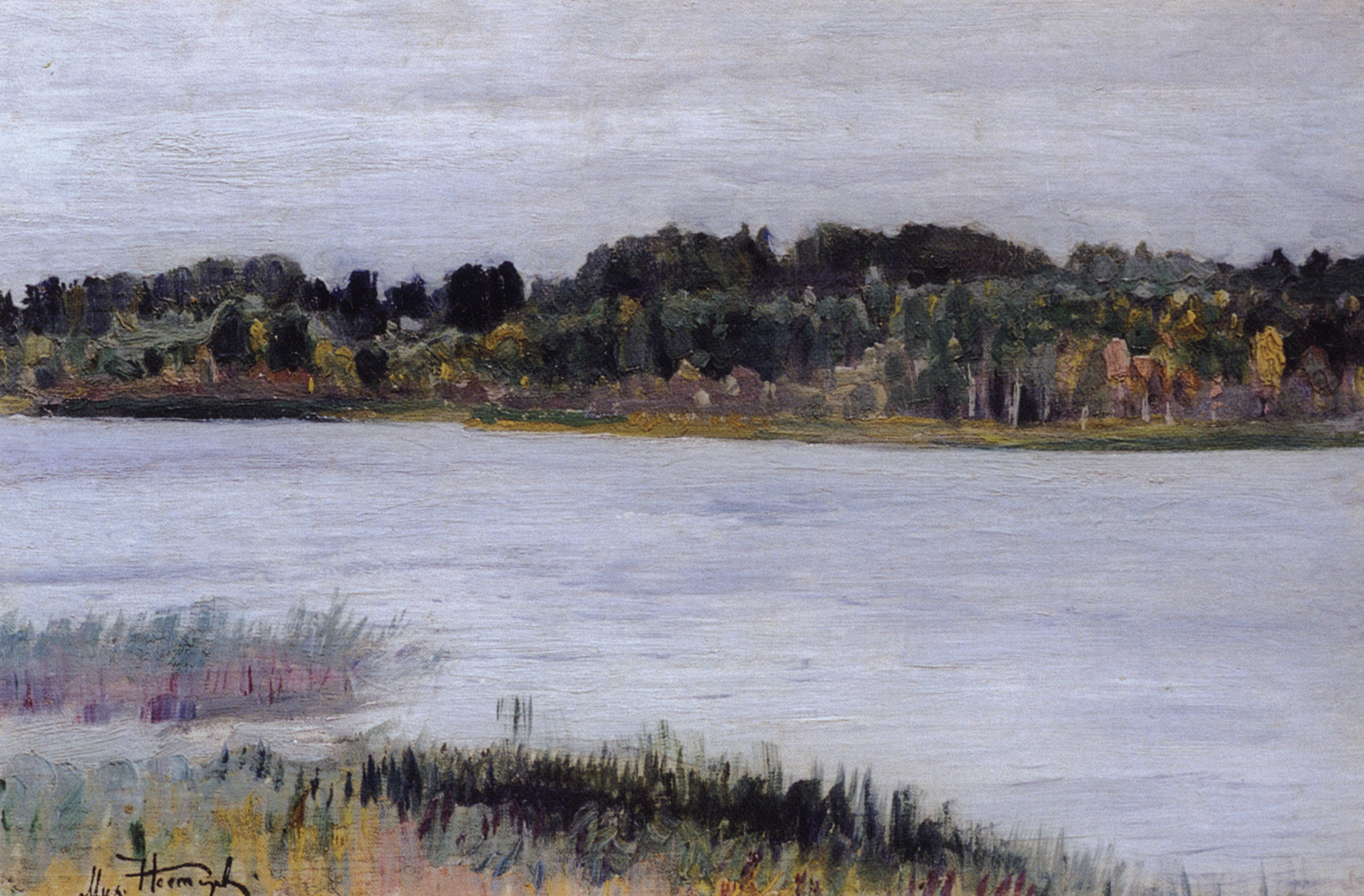 Нестеров М.. Река. 1910-е