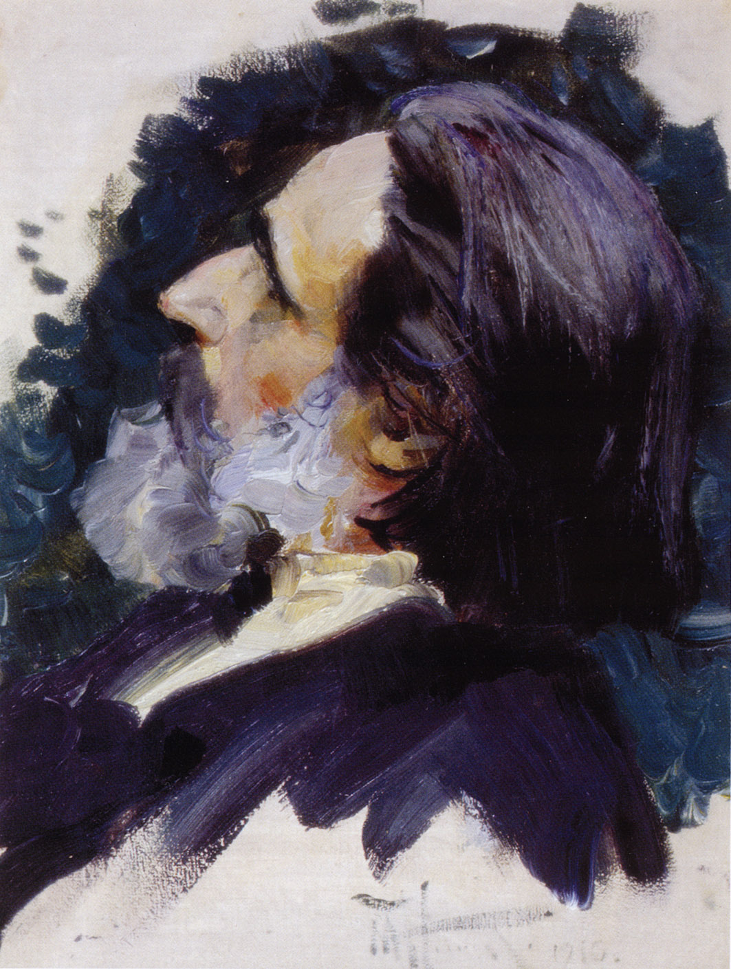 Нестеров М.. Портрет Владимира Александровича Беклемишева. 1910