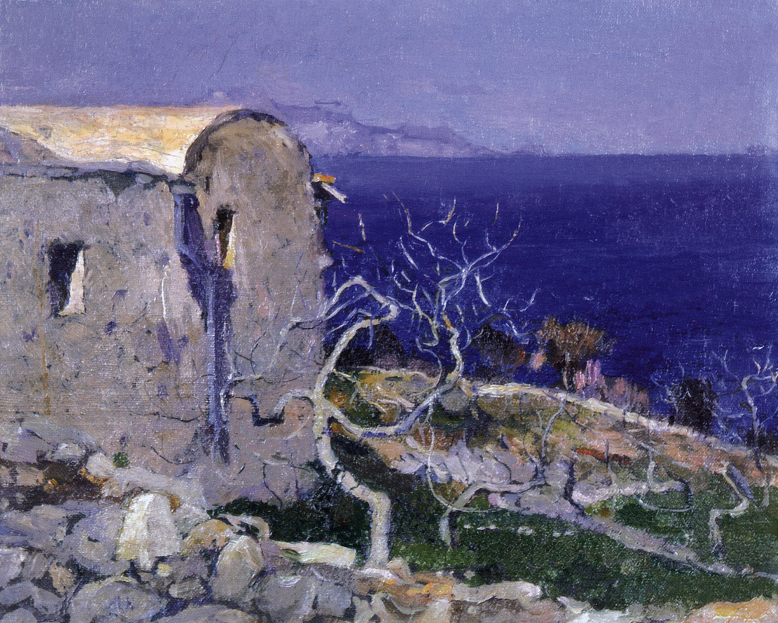 Нестеров М.. Капри. Море. 1908