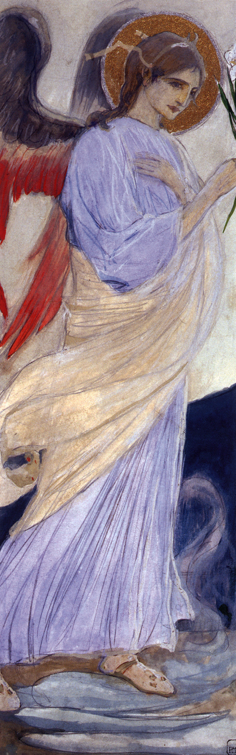 Нестеров М.. Архангел Гавриил. 1899-1900