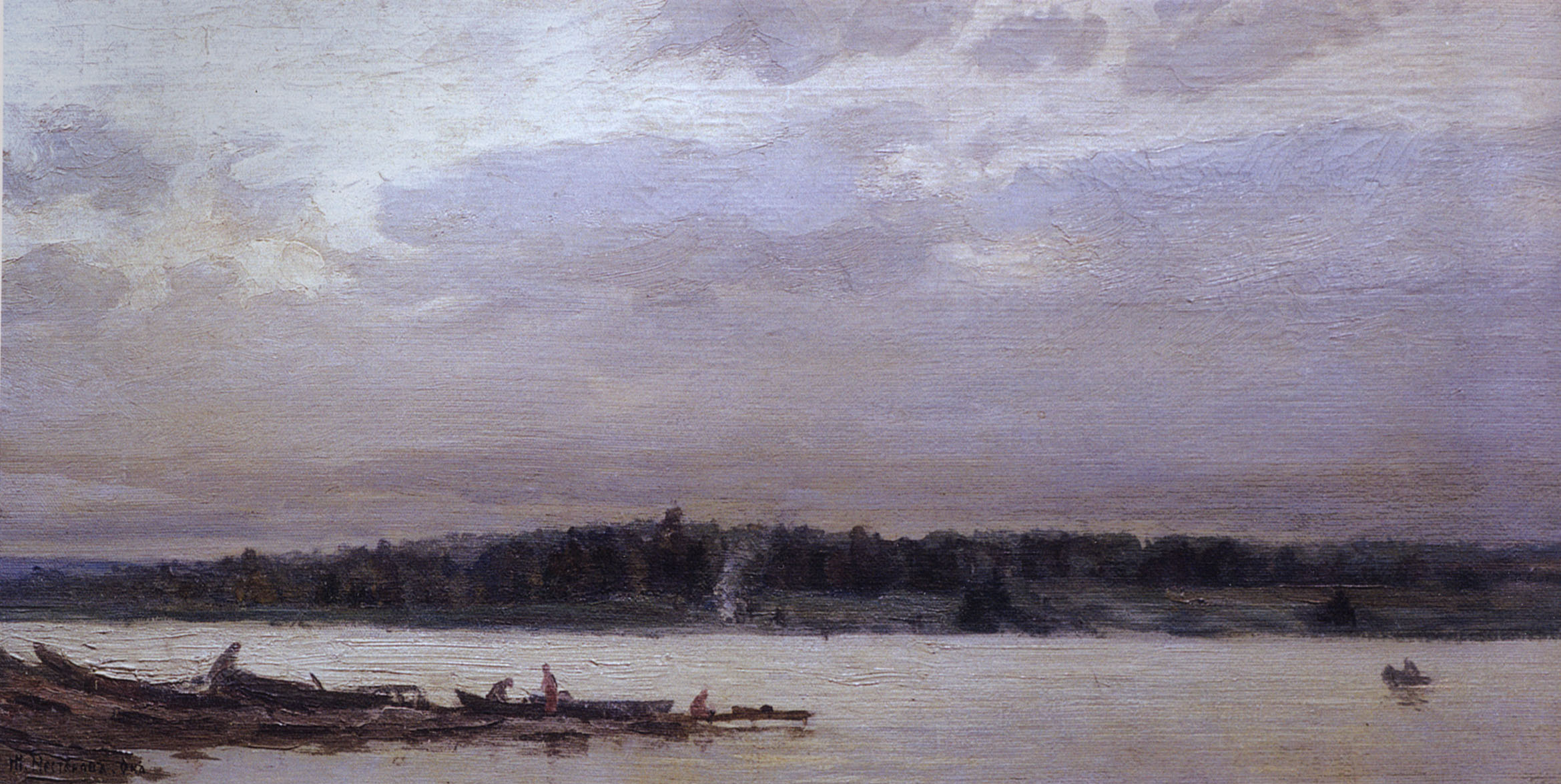 Нестеров М.. На Оке. Конец 1880-х - 1890-е