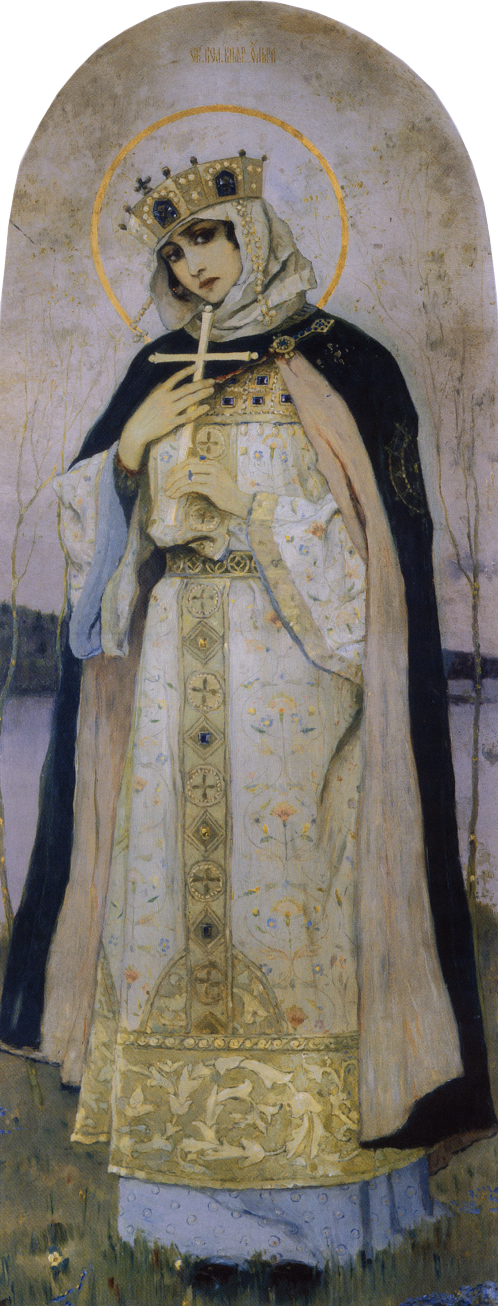 Нестеров М.. Равноапостольная княгиня Ольга. 1892