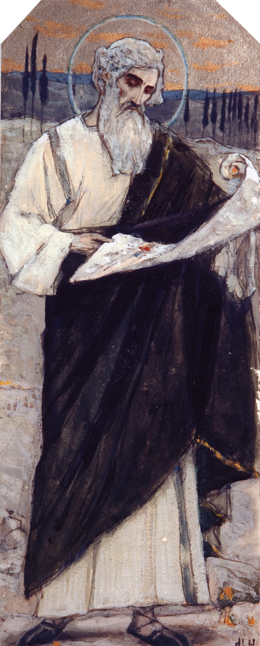 Нестеров М.. Арсений Великий. 1894