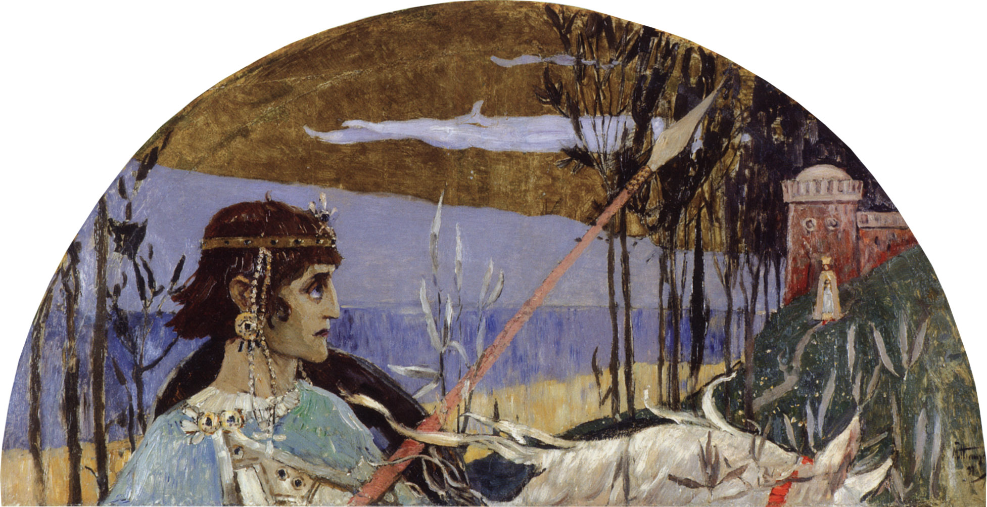 Нестеров М.. Рыцарь. 1897