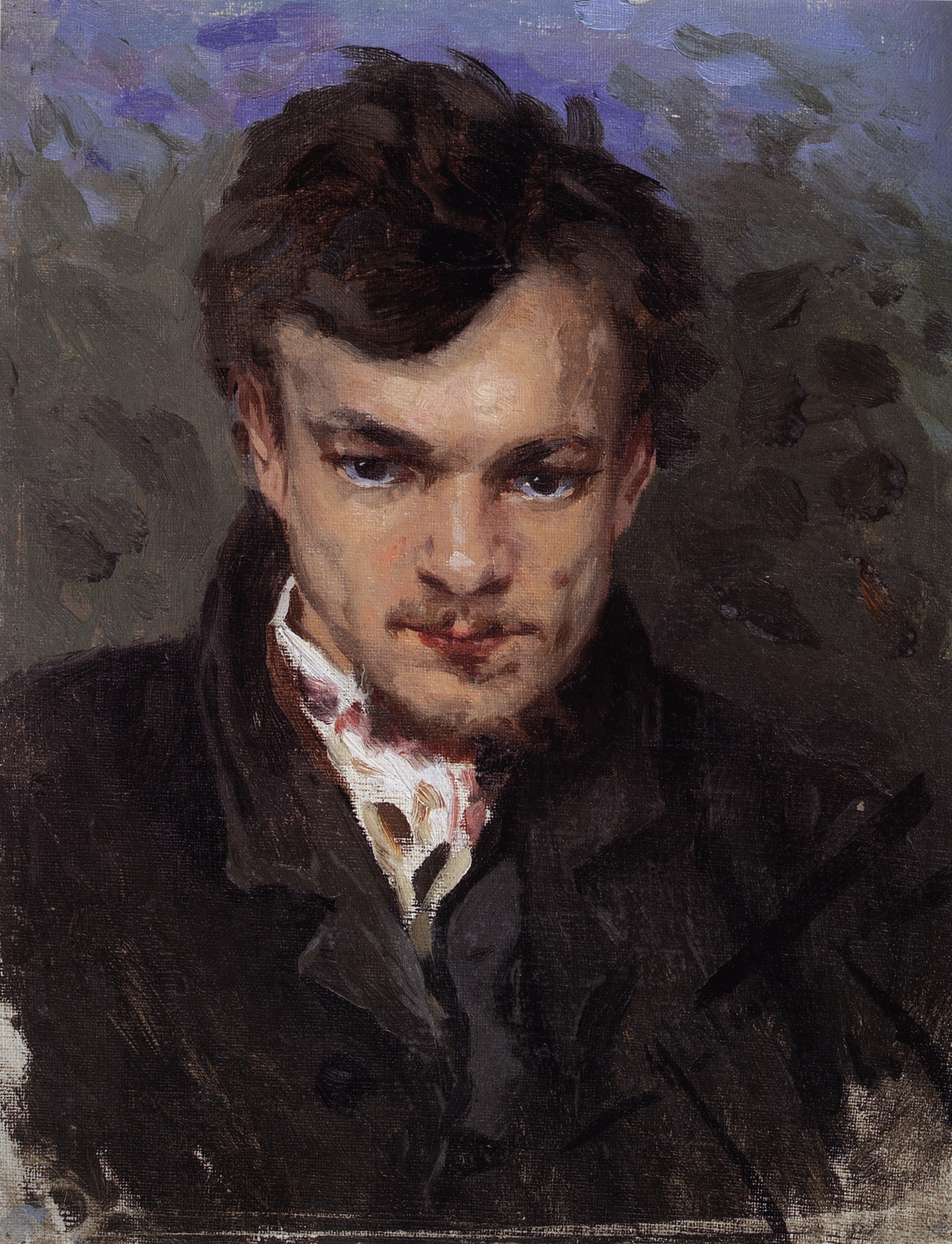 Нестеров М.. Портрет Сергея Васильевича Иванова. 1886