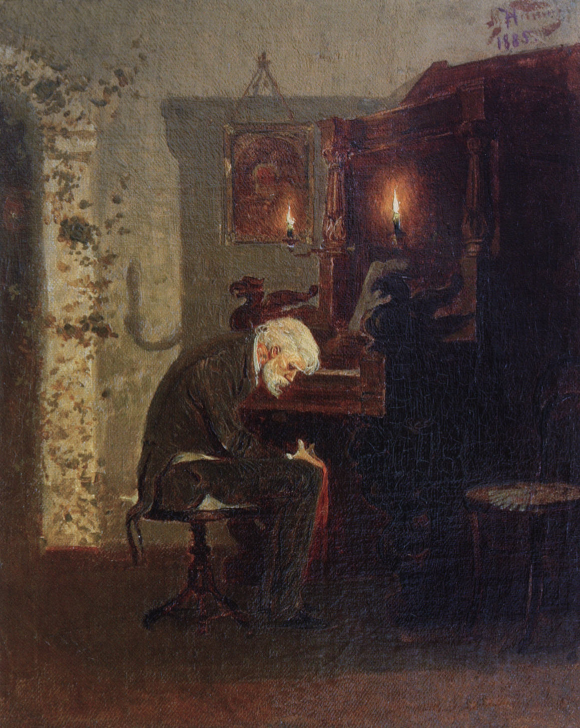 Нестеров М.. Тапер. 1885