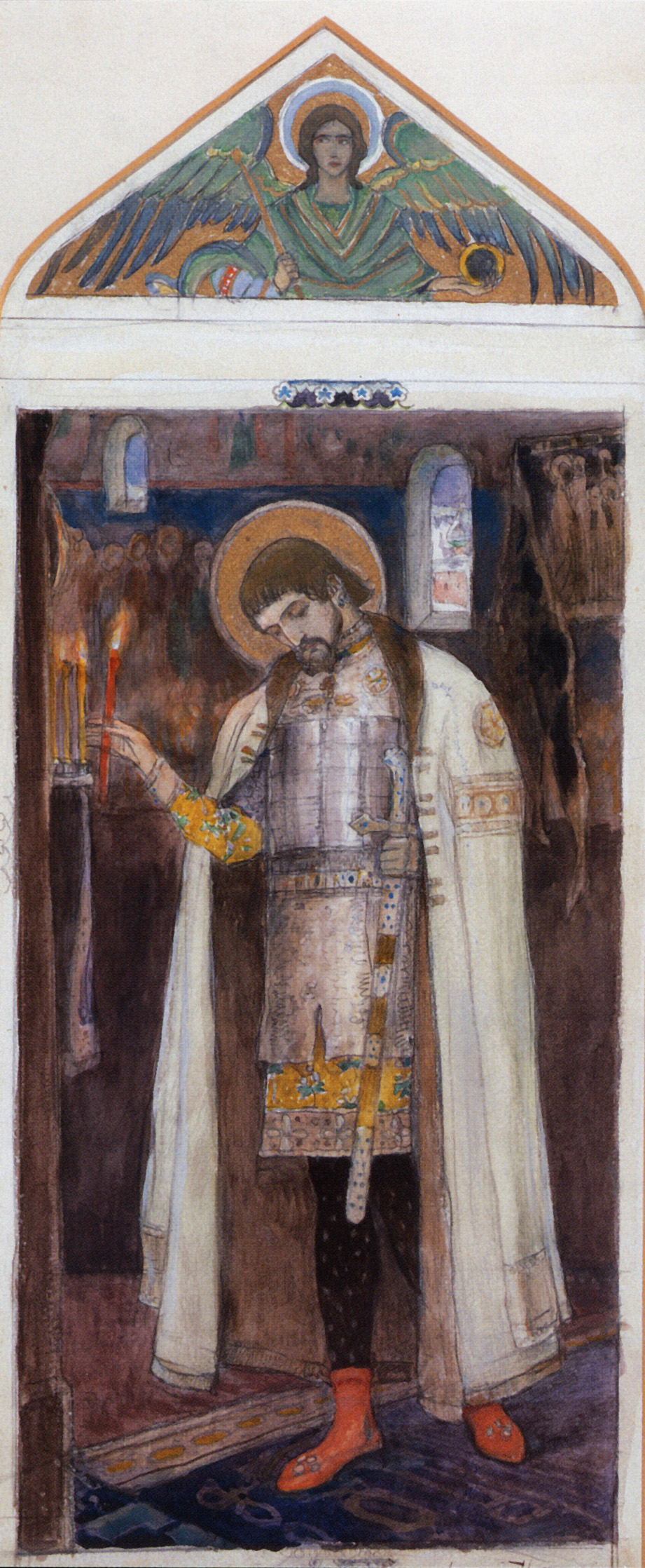 Нестеров М.. Александр Невский
