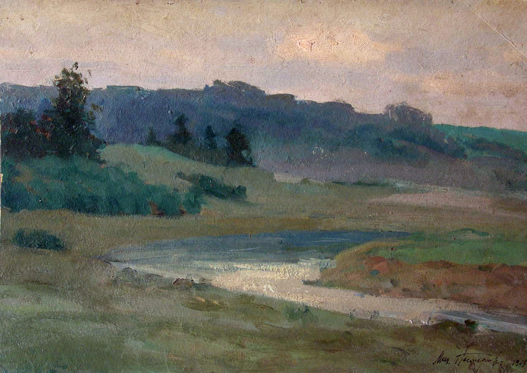 Нестеров М.. Пейзаж. 1909