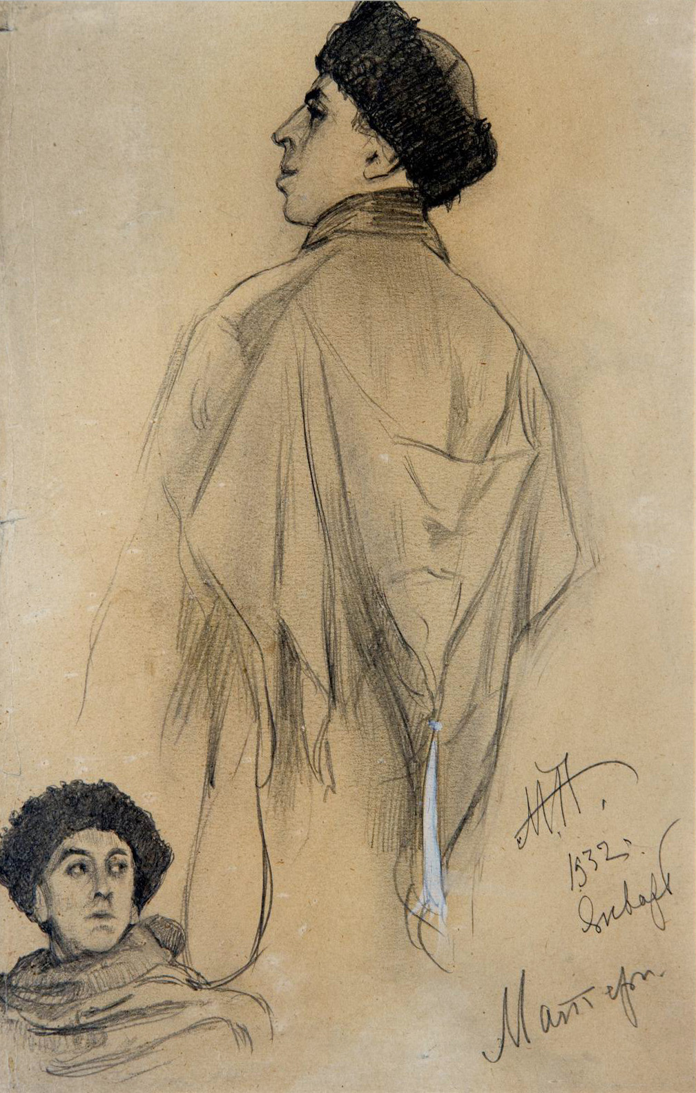Нестеров М.. Портрет А.М.Нестерова. 1932