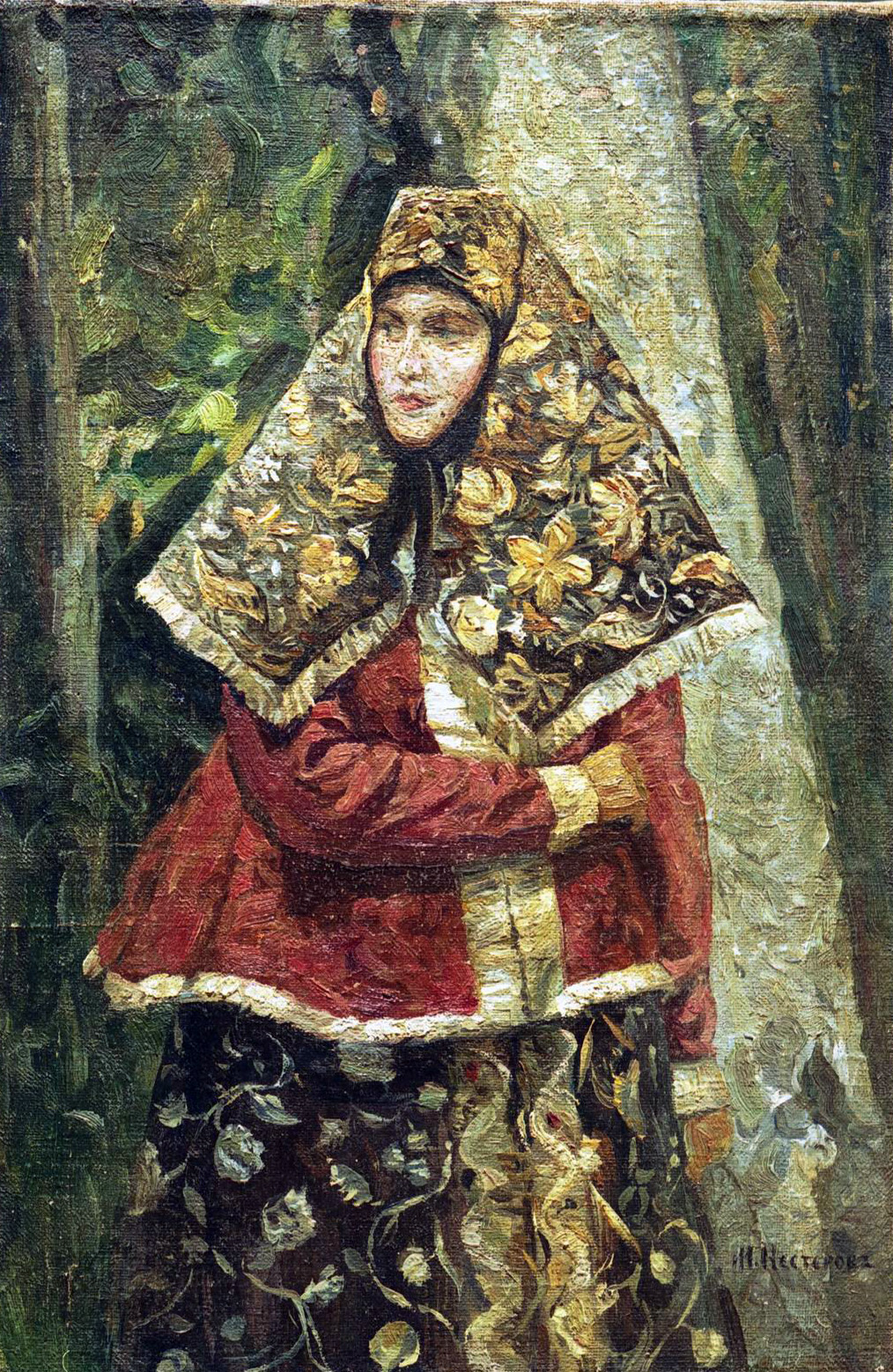 Нестеров М.. Боярышня