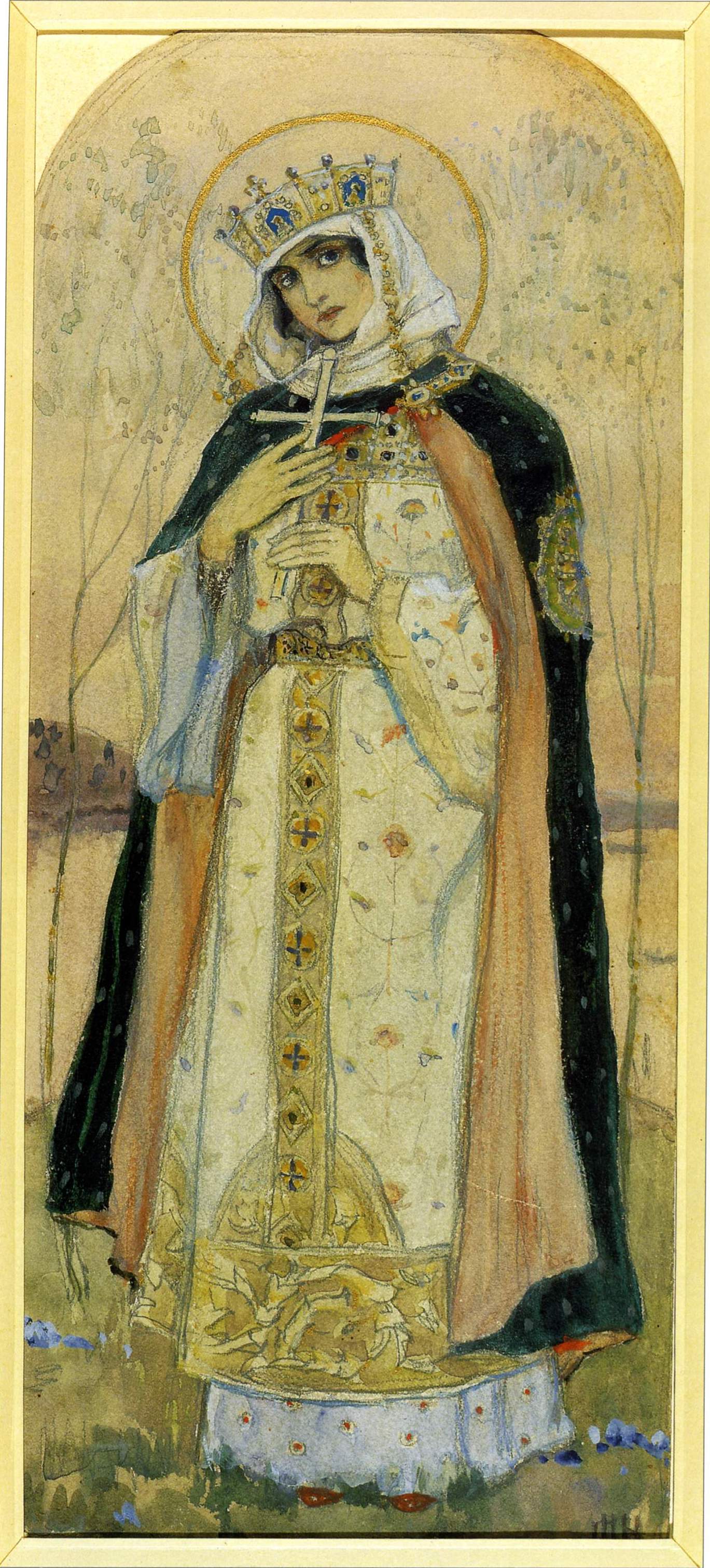 Нестеров М.. Святая Ольга . 1892