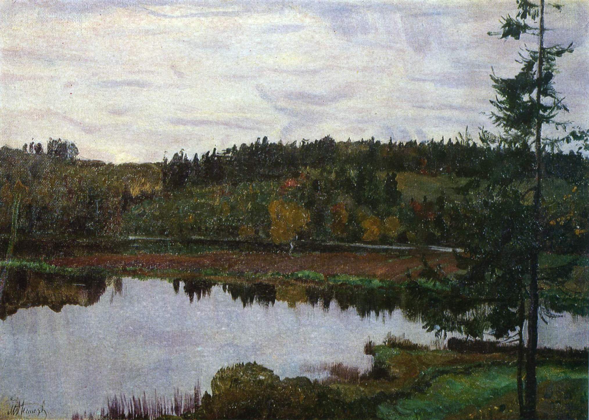 Нестеров М.. Скитник. 1890-е