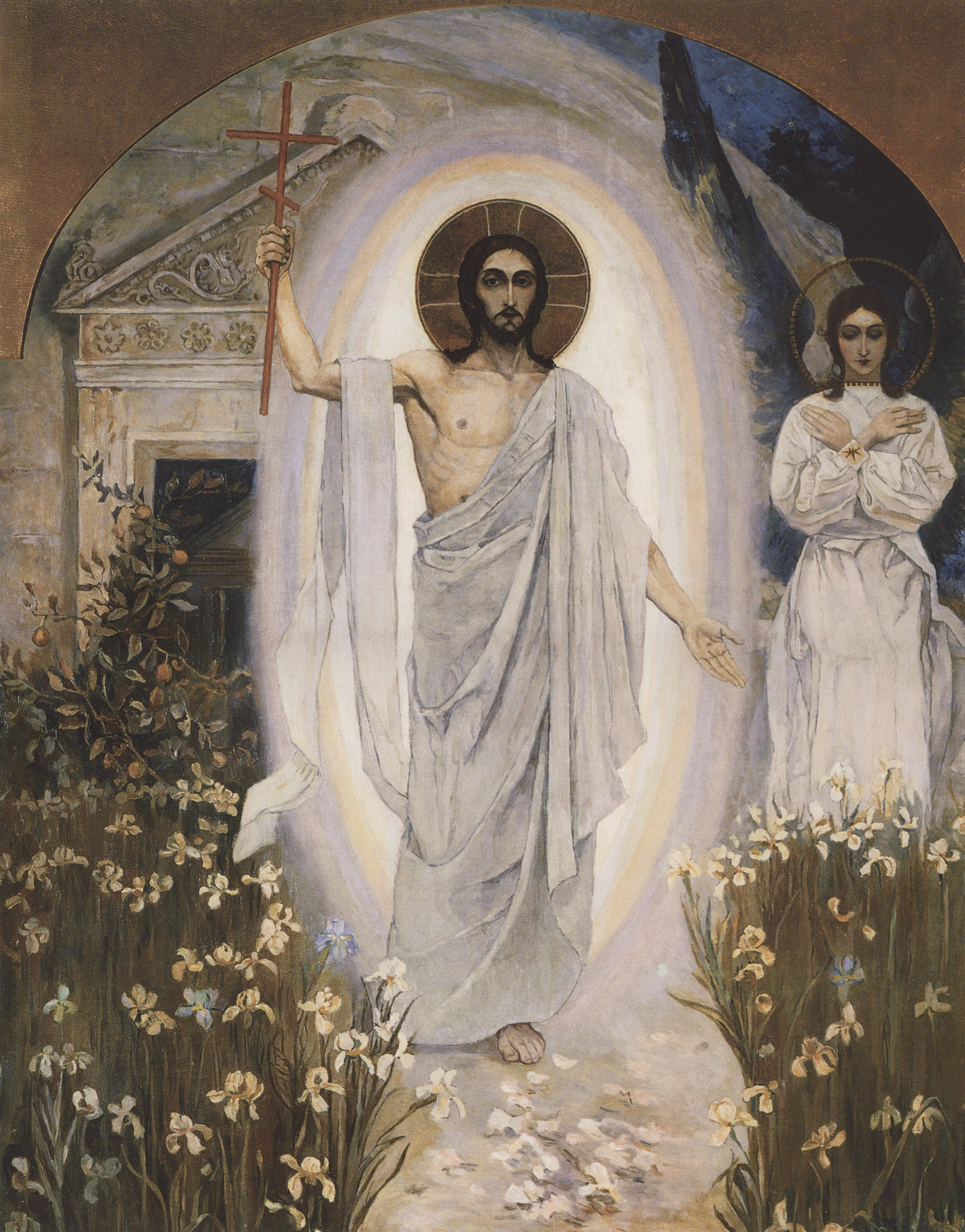 Нестеров М.. Воскресение. Начало 1890-х
