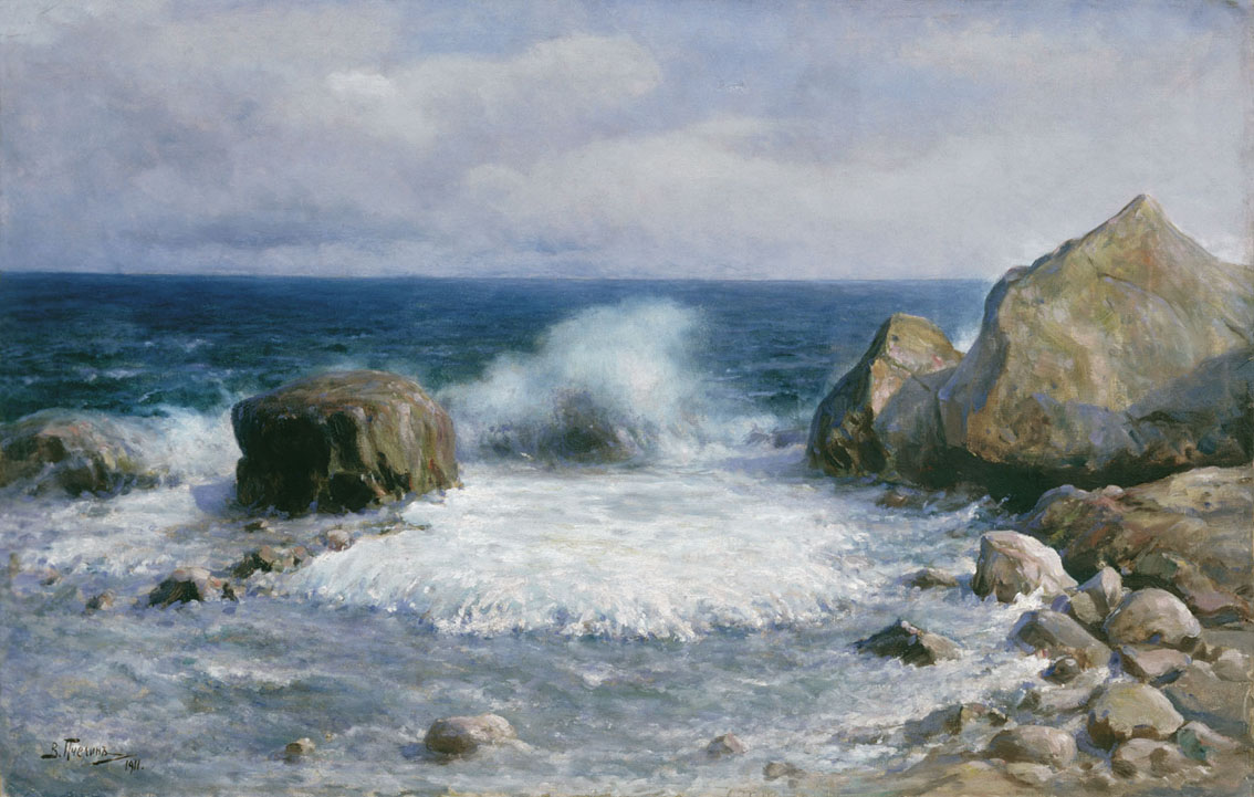 Пчелин. Море. 1911