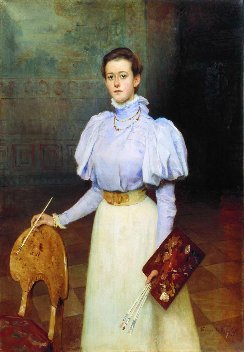 Богданов-Бельский. Портрет М.С.Шереметовой. 1898