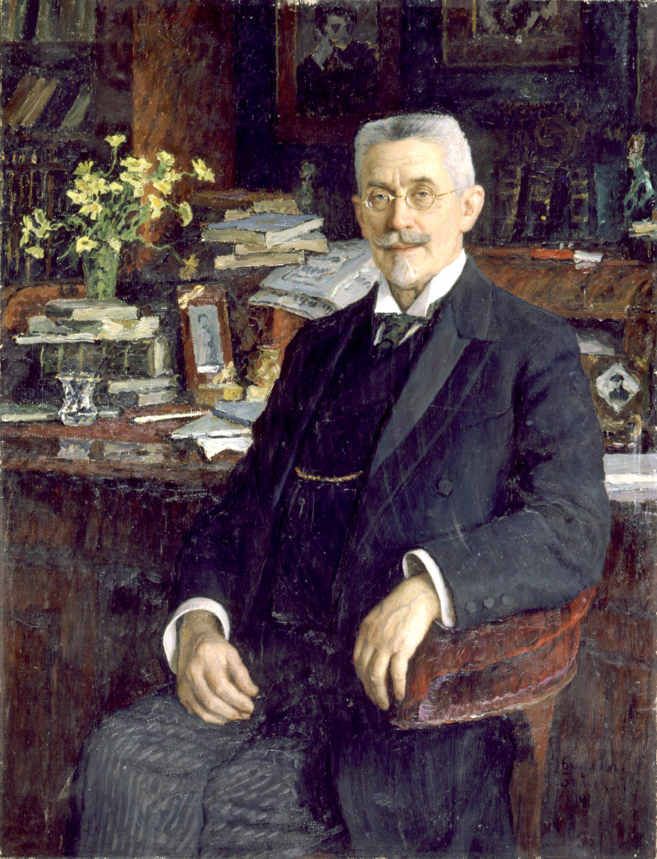 Богданов-Бельский. Портрет В.И.Сергеевича. 1908