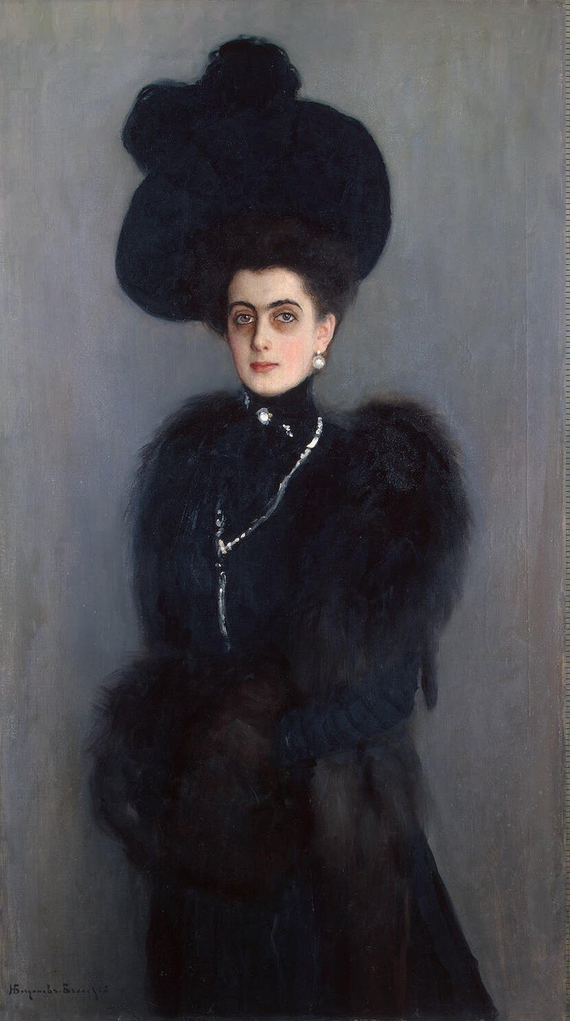Богданов-Бельский. Портрет М.П. Абамелек-Лазаревой. 1900-е