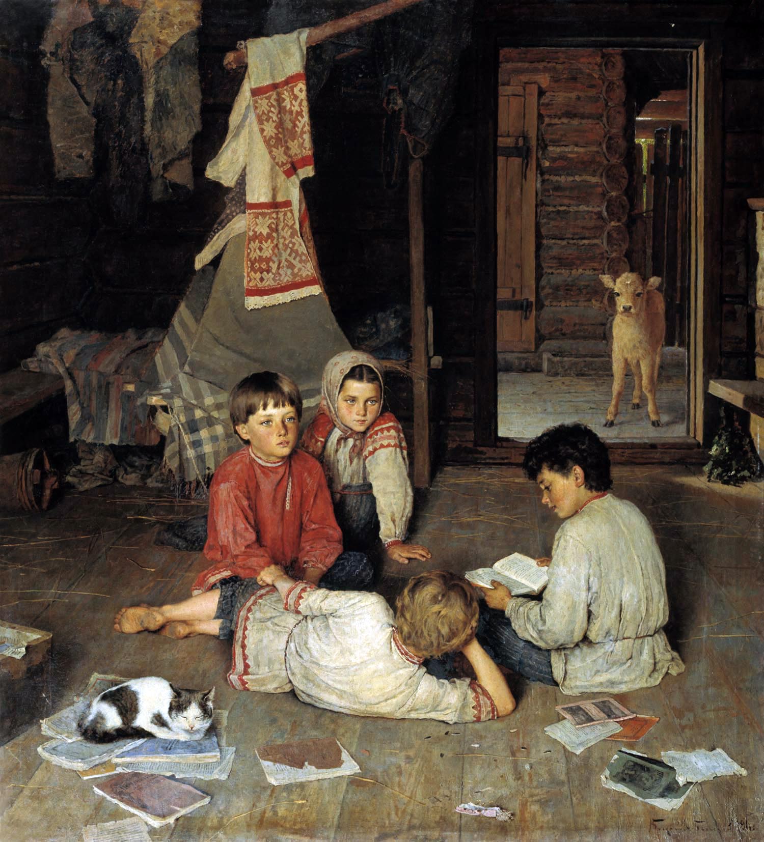 Богданов-Бельский. Новая сказка. 1891