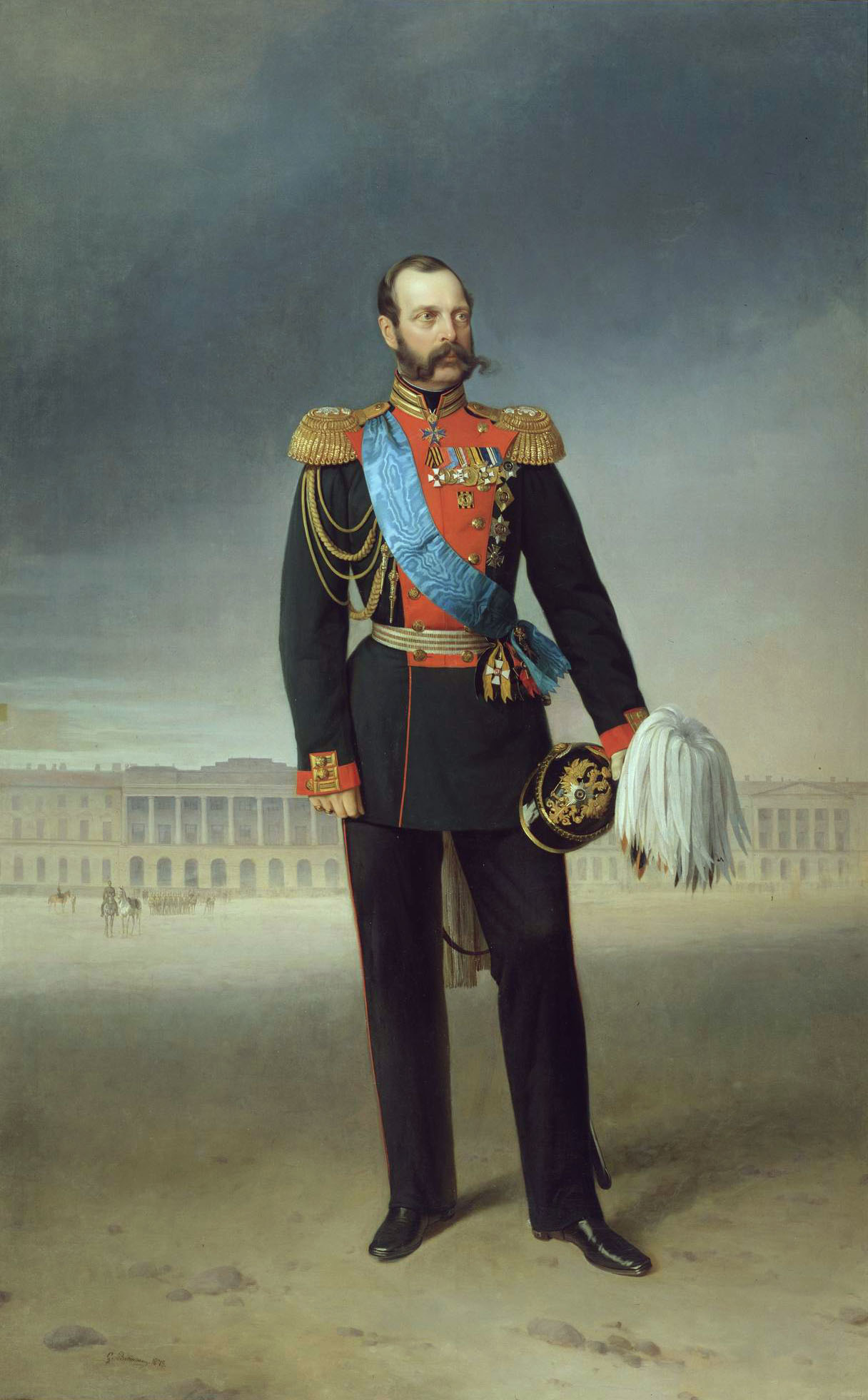 Ботман. Император Александр II. 1875