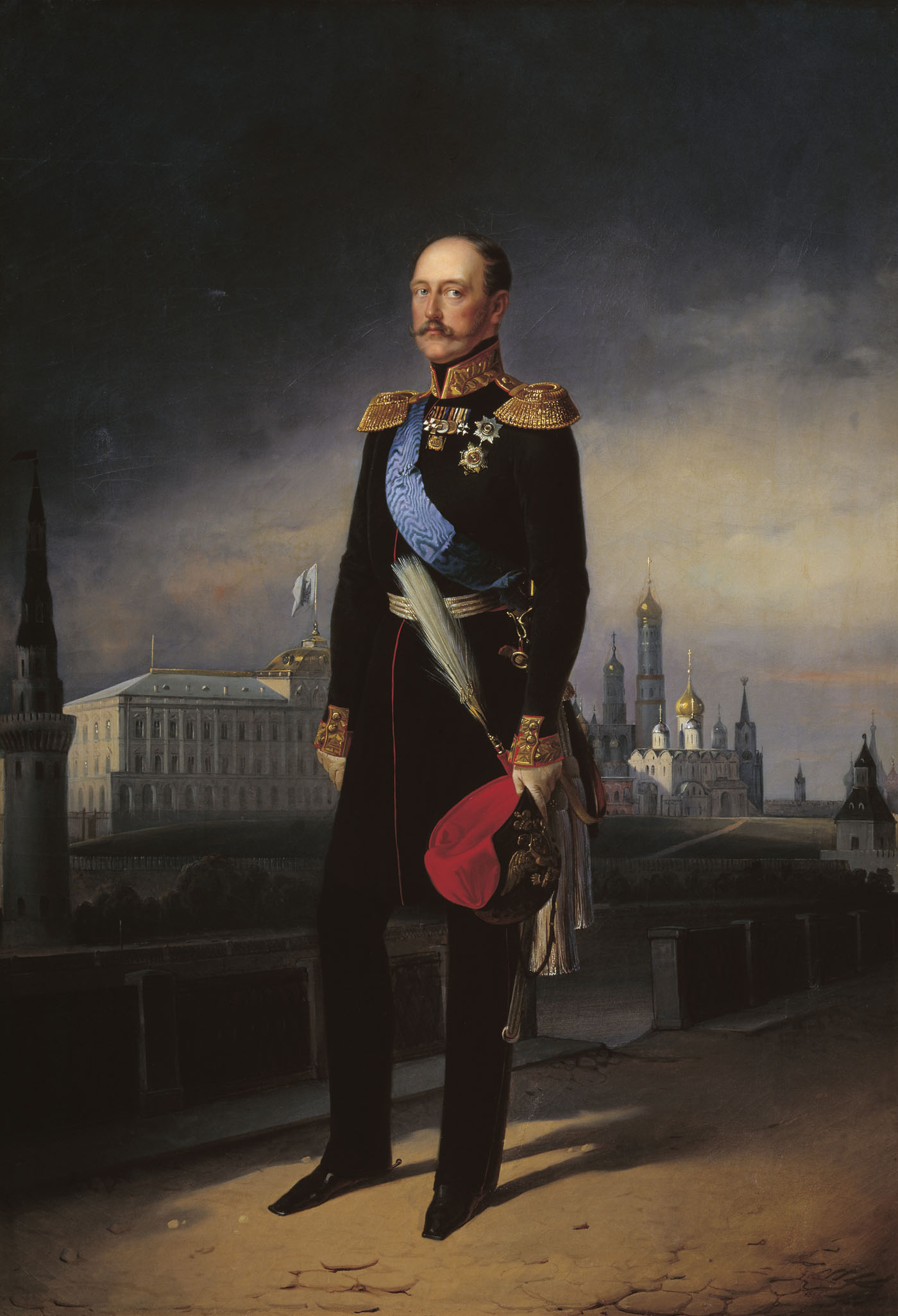 Ботман. Портрет императора Николая I. 1856