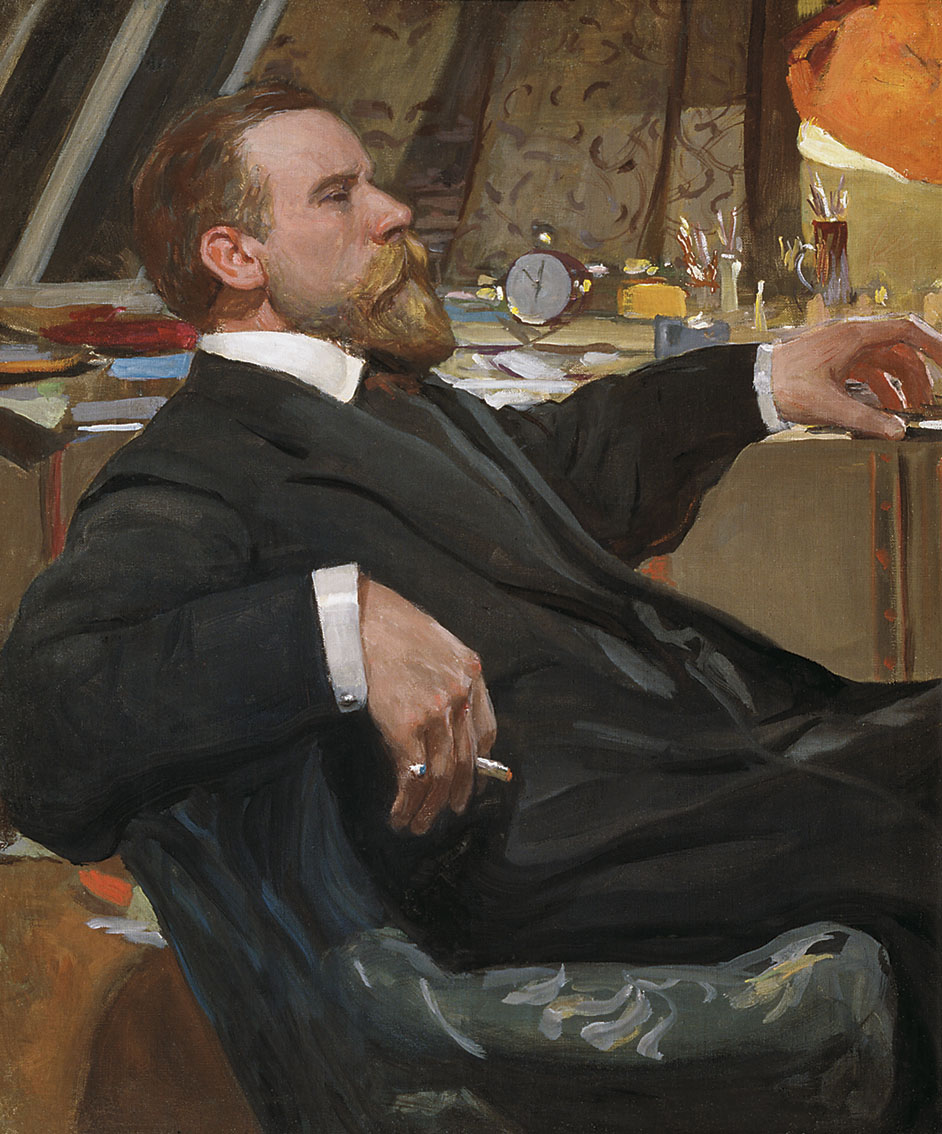 Вахрамеев. Портрет художника И.С. Горюшкина-Сорокопудова. 1900-е