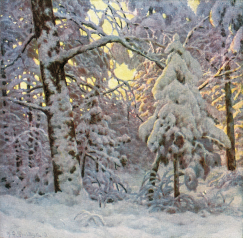 Шультце. Зима. 1913