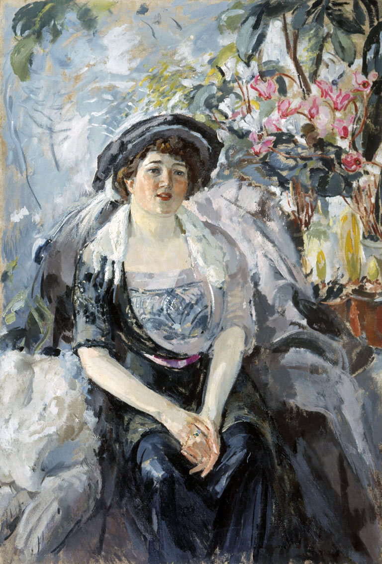 Шемякин. Портрет Дукмасовой. 1914