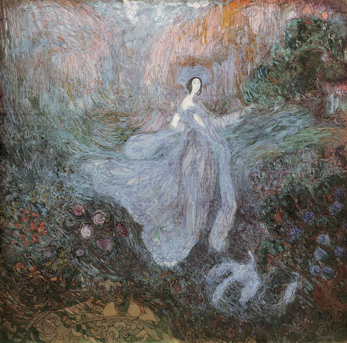 Милиоти В.. Утро. 1905