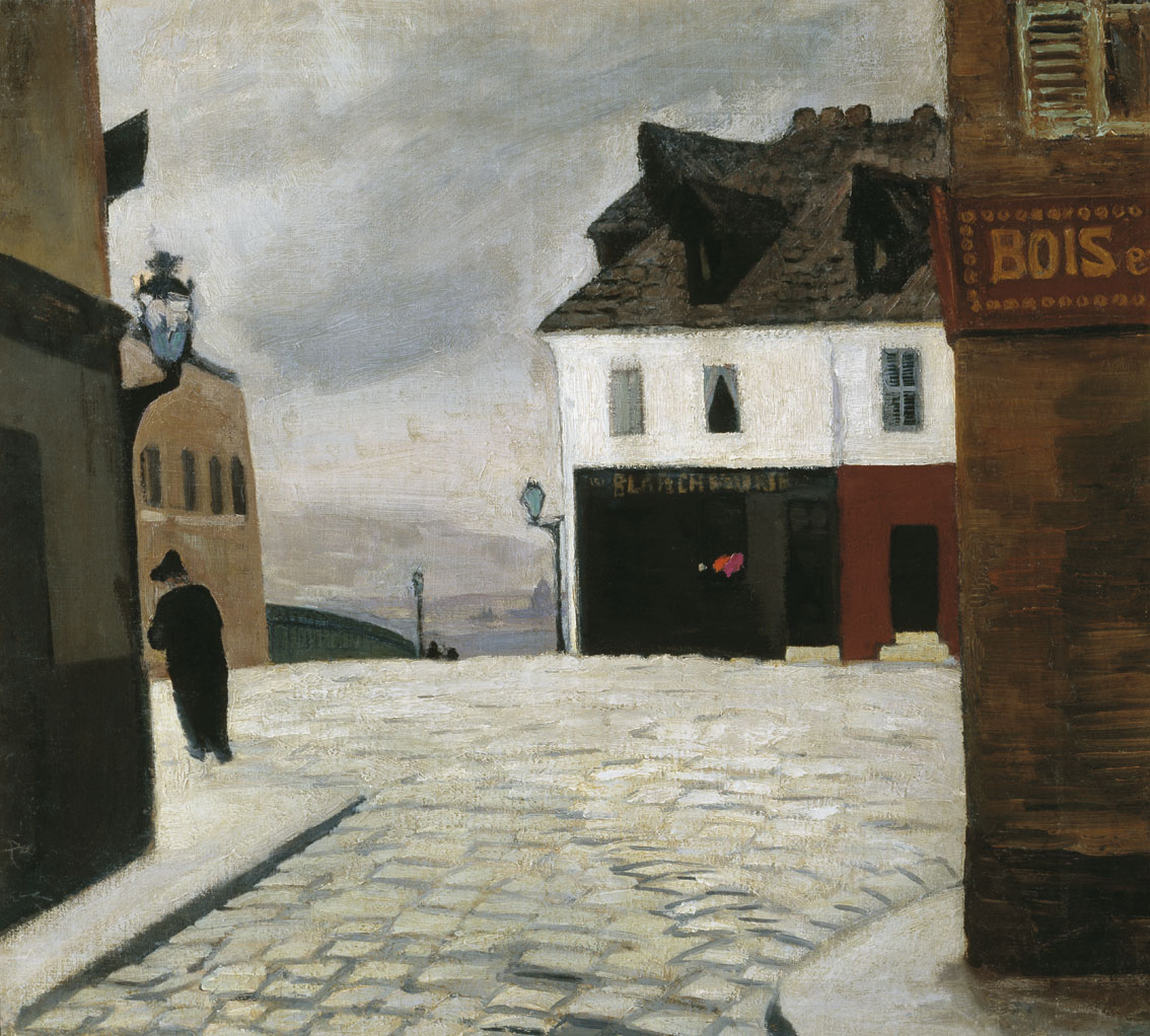 Симонович-Ефимова. На Монмартре. 1910