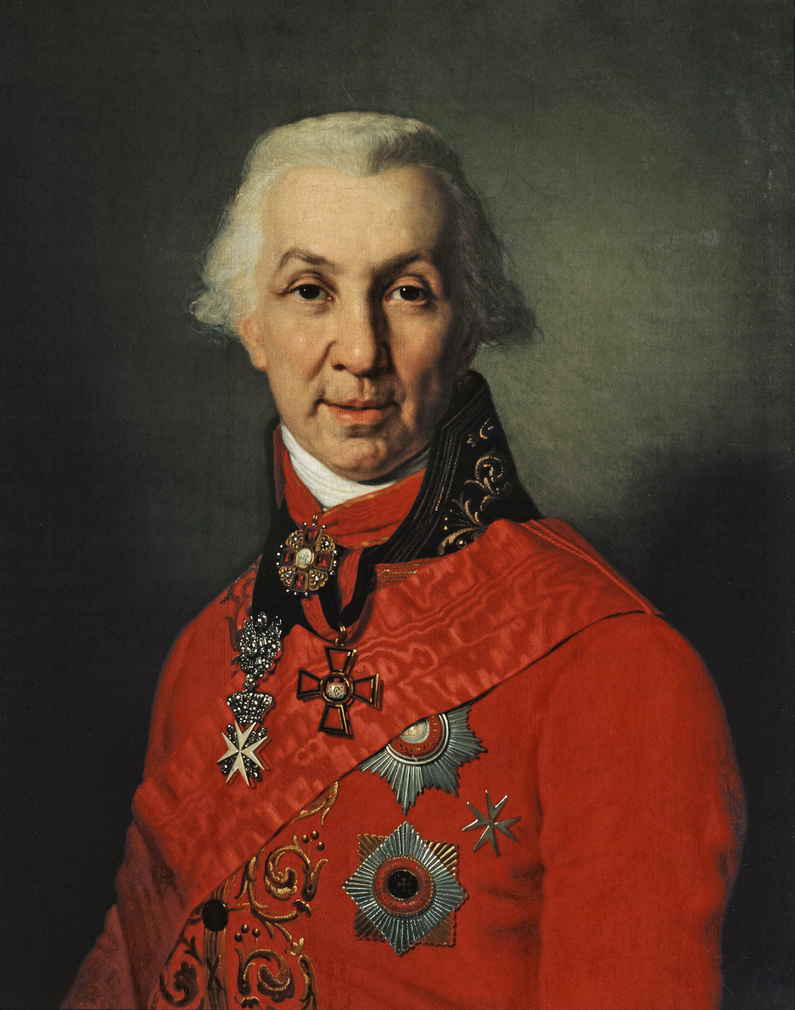 Боровиковский. Портрет Г.Р.Державина. 1811