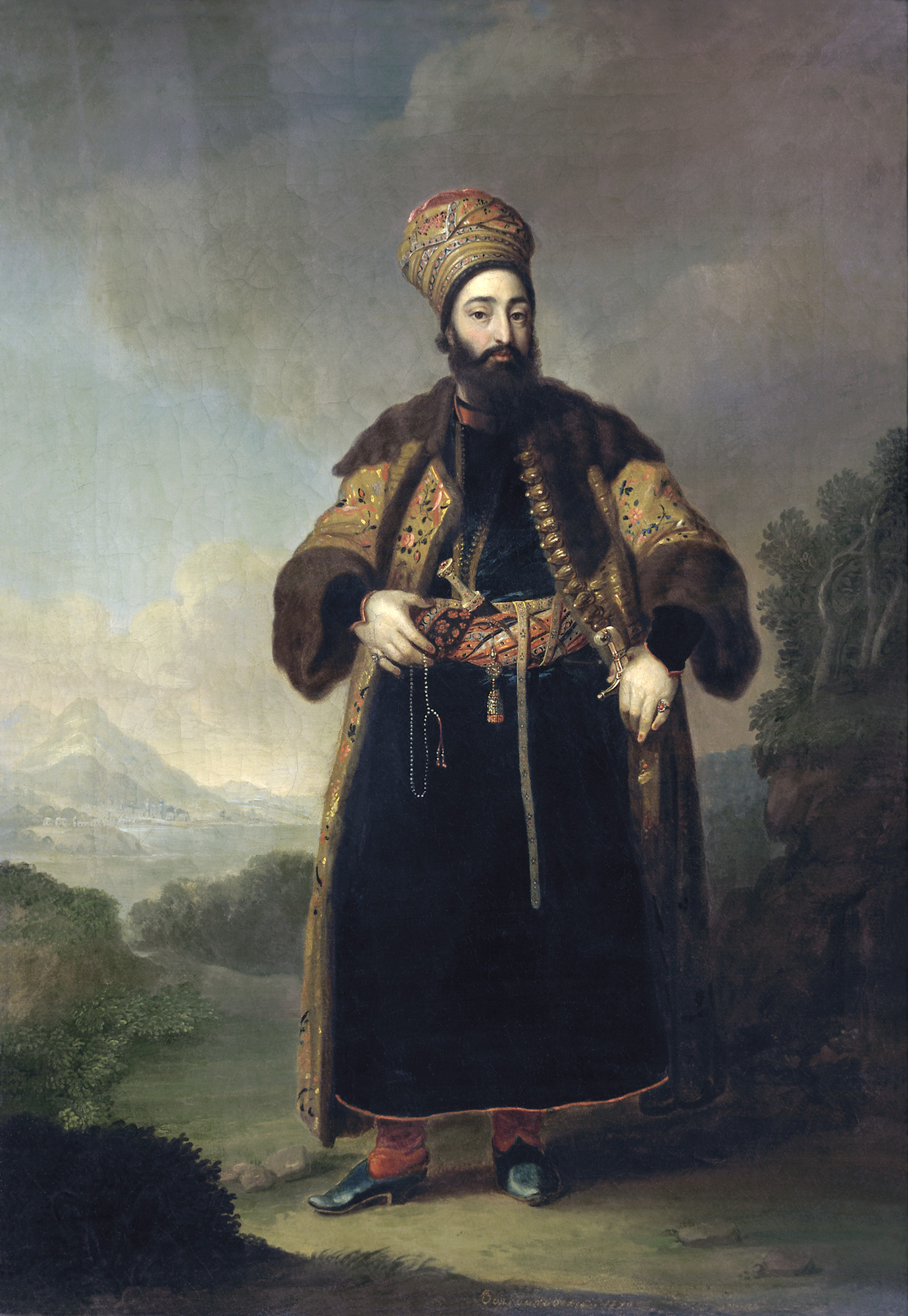 Боровиковский. Портрет Муртазы-Кули-хана. 1796