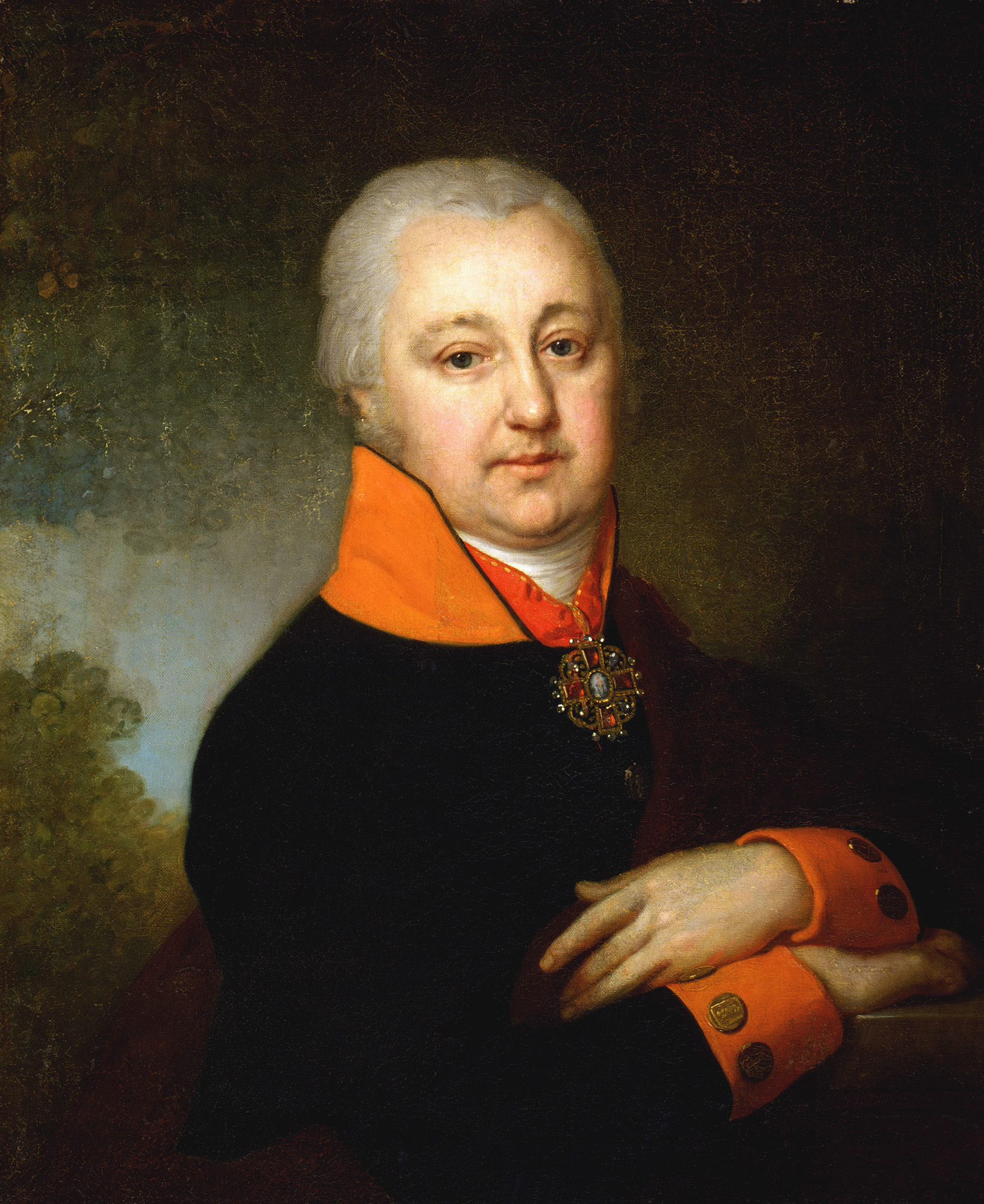 Боровиковский. Портрет Николая Михайловича Яковлева. 1802