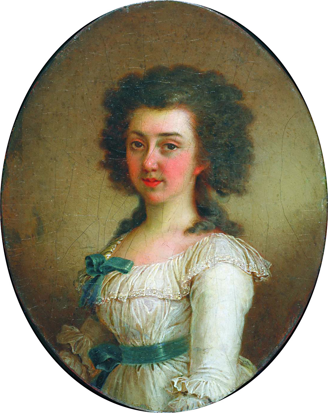 Боровиковский. Портрет Елизаветы Марковны Олениной. 1791