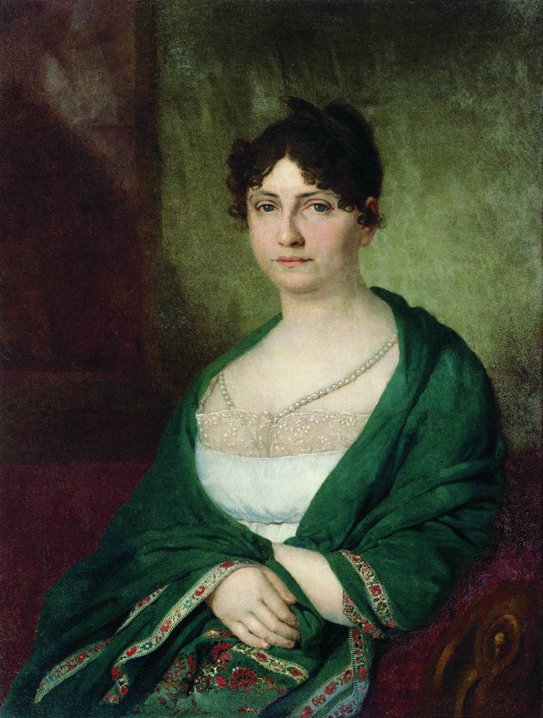 Боровиковский. Портрет Мелании Ивановны Голубцовой. 1806