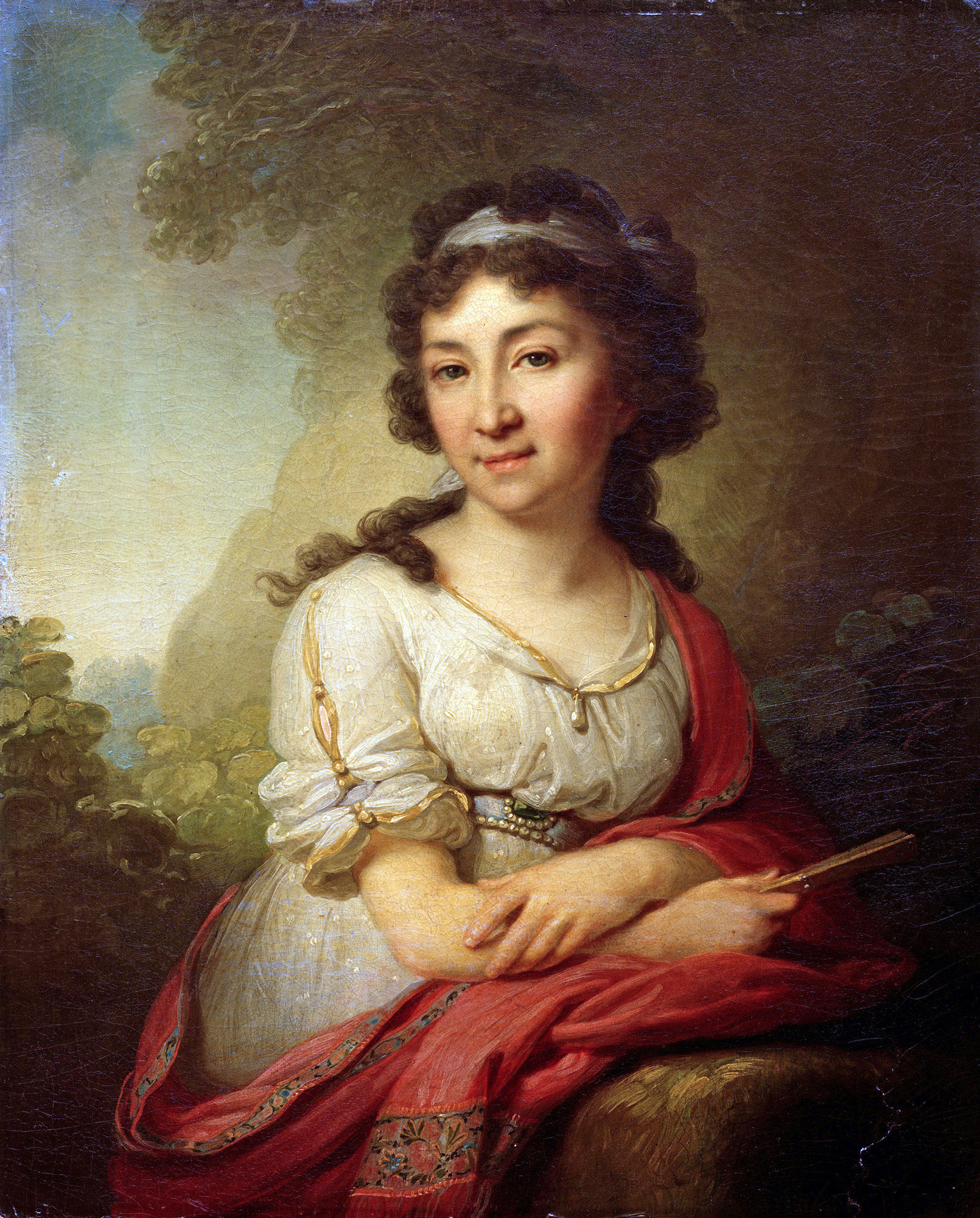 Боровиковский. Портрет Е.В.Торсуковой. 1795